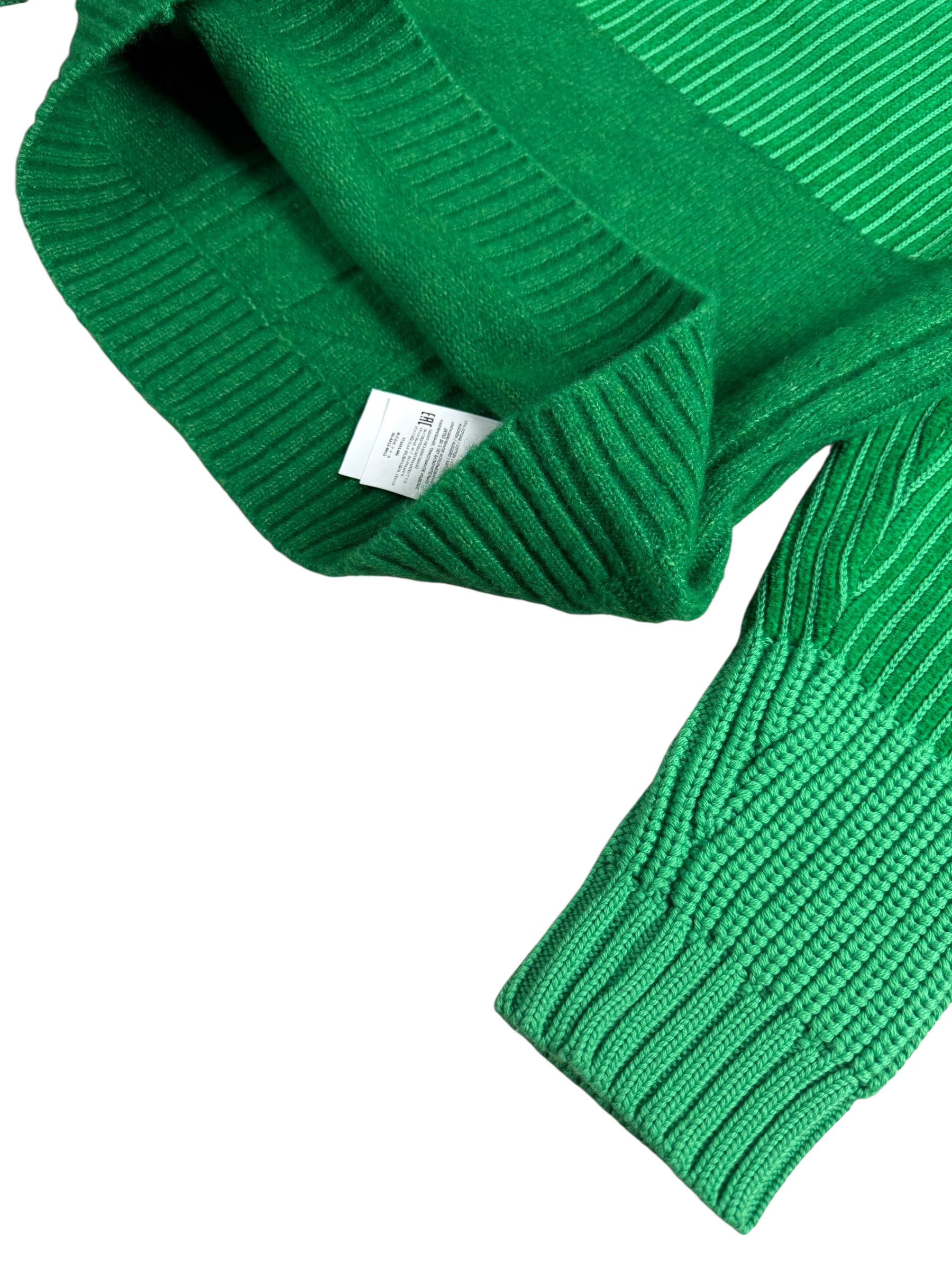 Pull Stone Island vert taille 12 ans - Vue côté