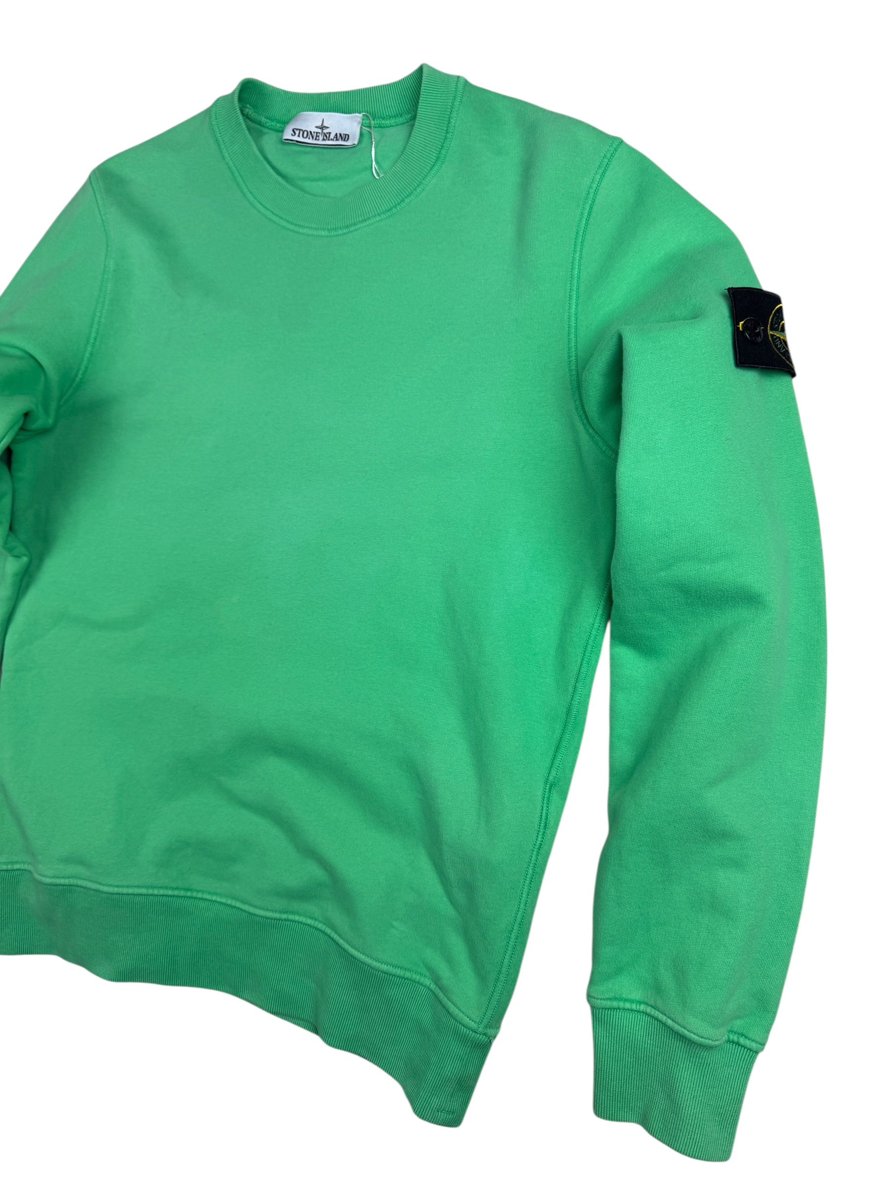 Pull Stone Island vert taille M - Détail