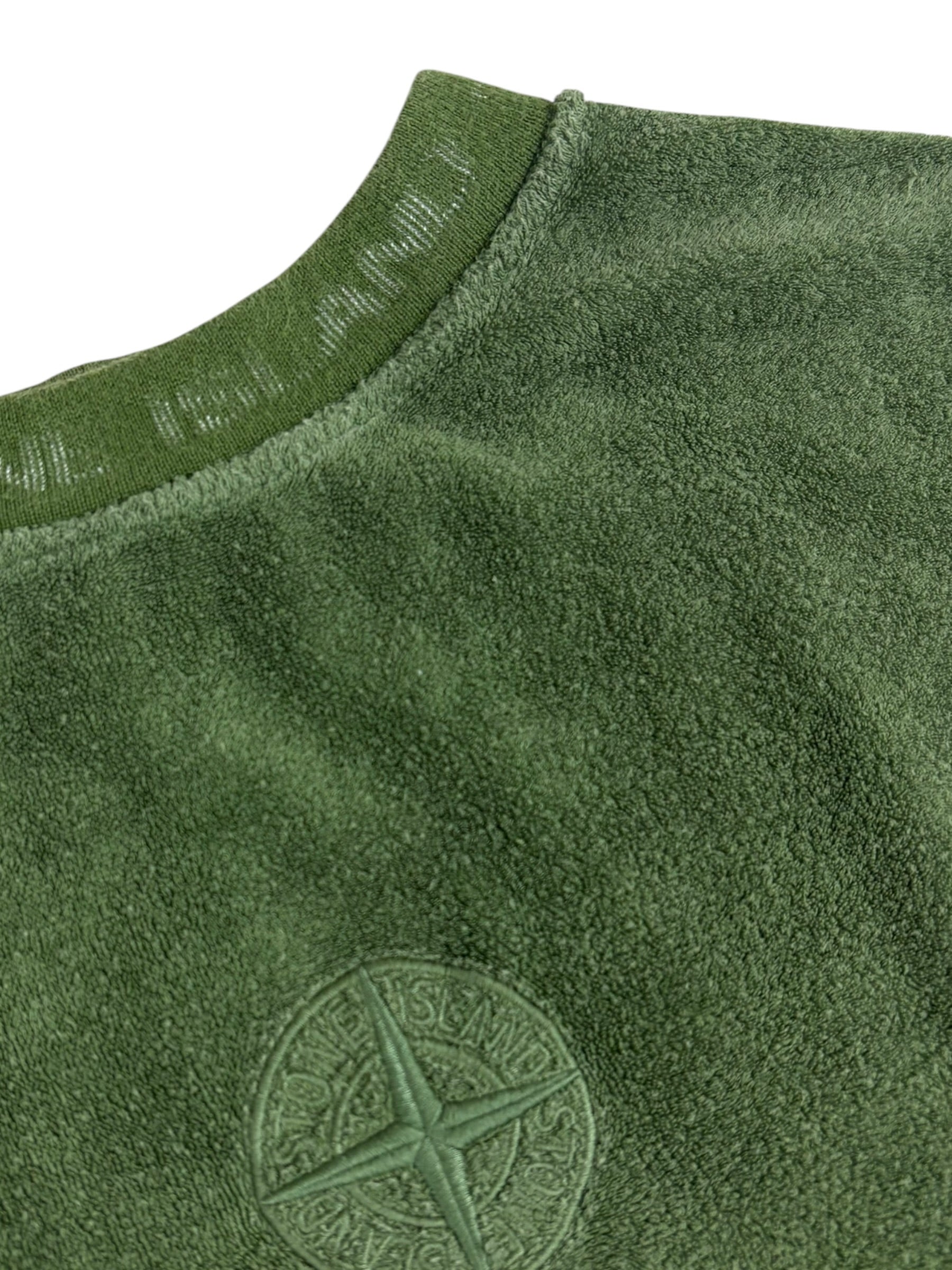 Pull Stone Island vert taille S - Vue de dos