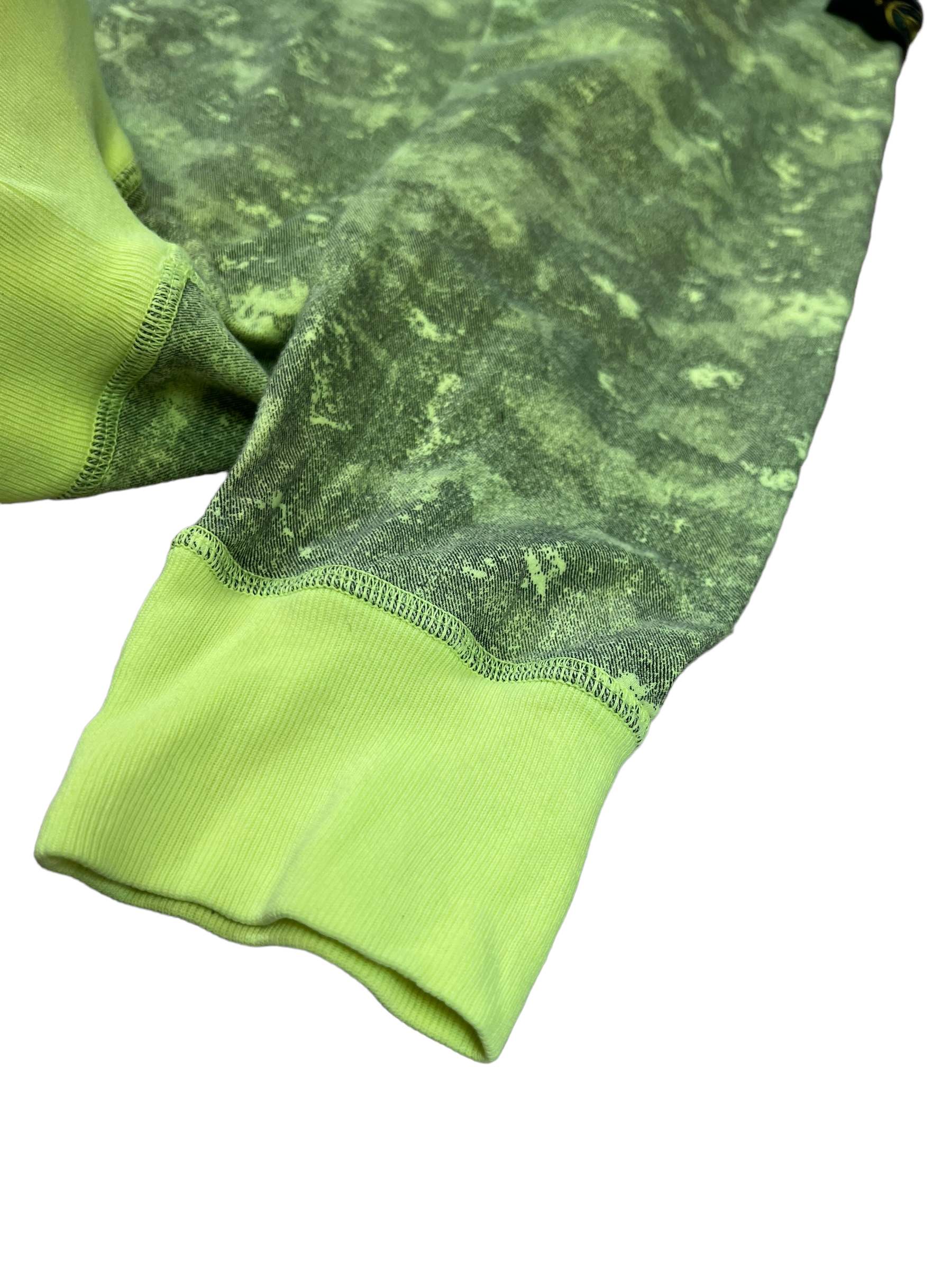 Pull Stone Island vert taille XL - Vue côté
