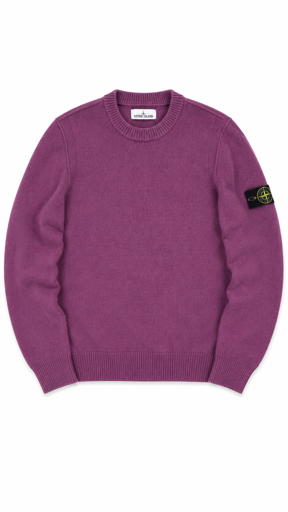 Pull Stone Island violet taille S, seconde main authentifiée — vue 1
