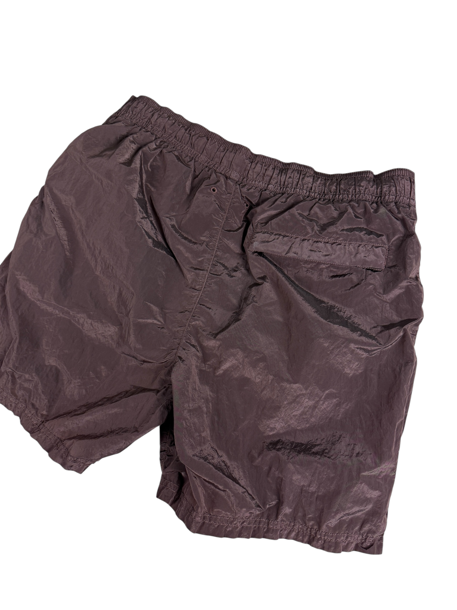 Short Stone Island bordeaux taille M - Vue de dos