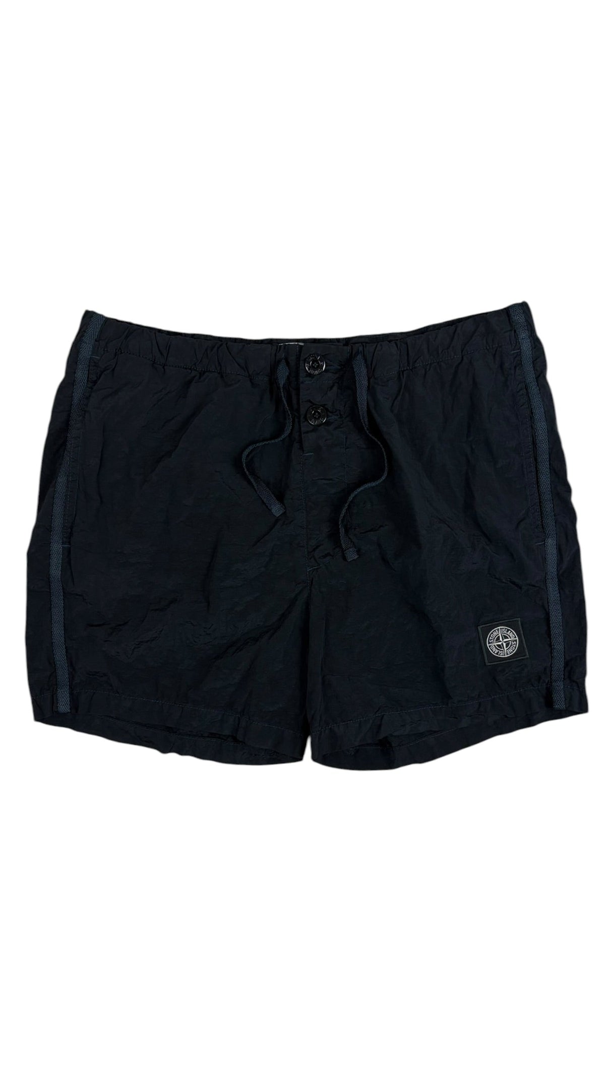 Short de bain Stone Island Nylon Métal bleu marine — vue de face