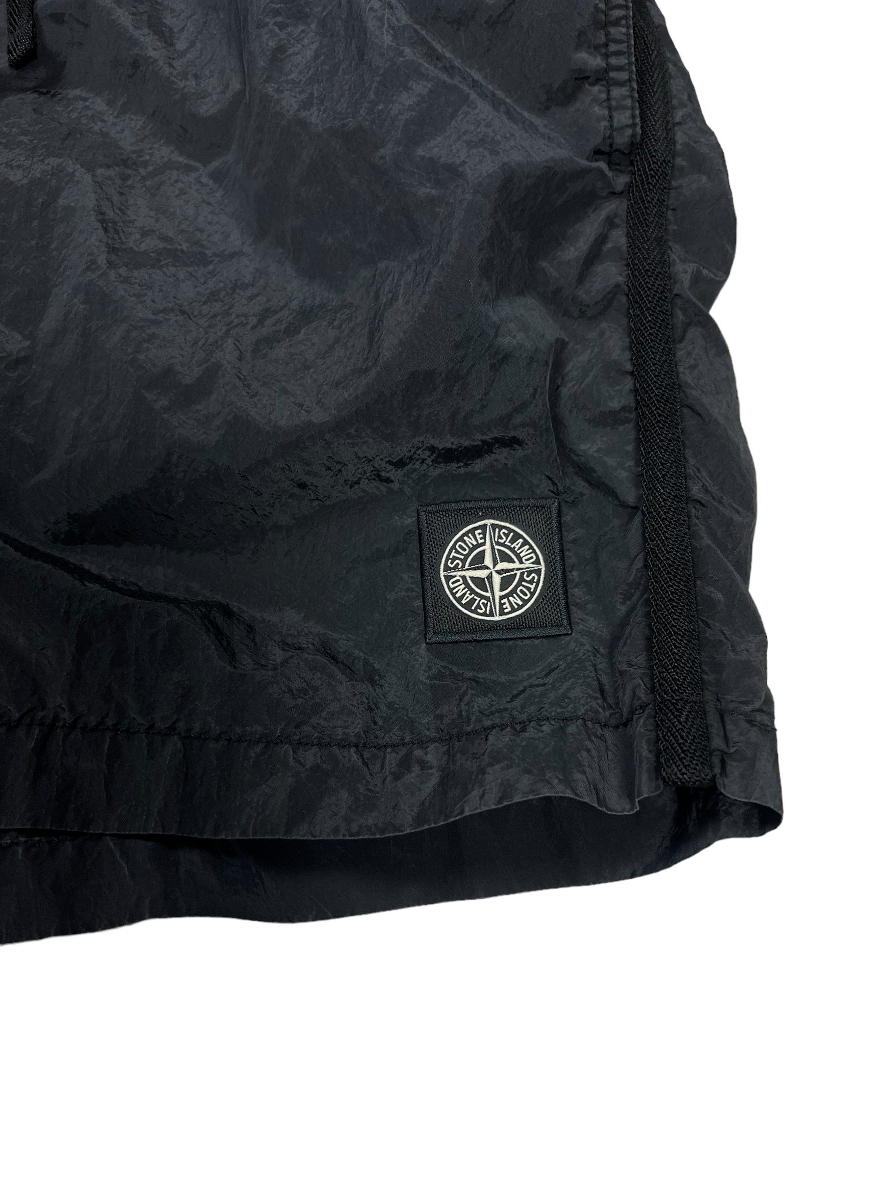 Short Stone Island gris taille M - Vue de dos