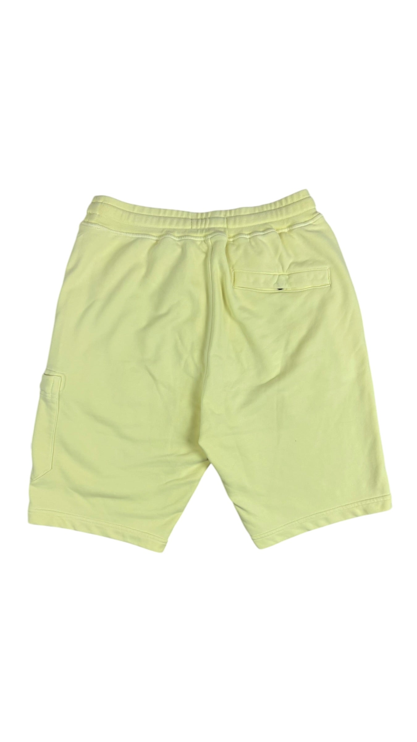 Short Stone Island jaune taille S - Vue de dos