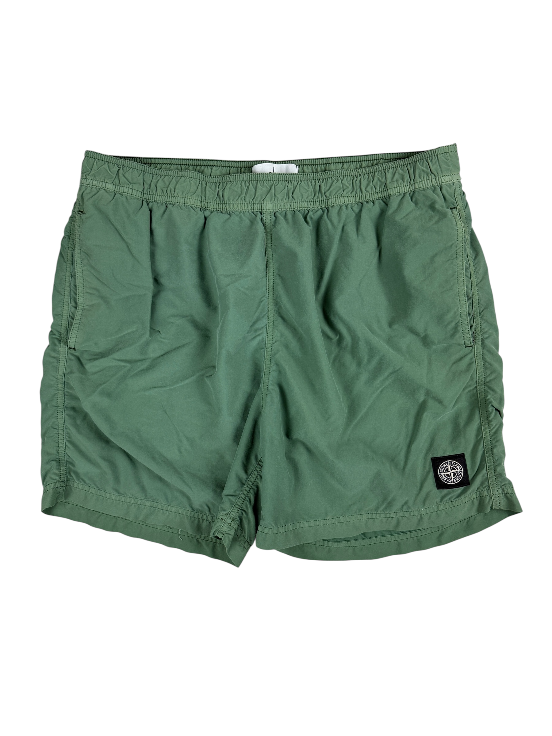 Short Stone Island kaki taille L - Vue de face