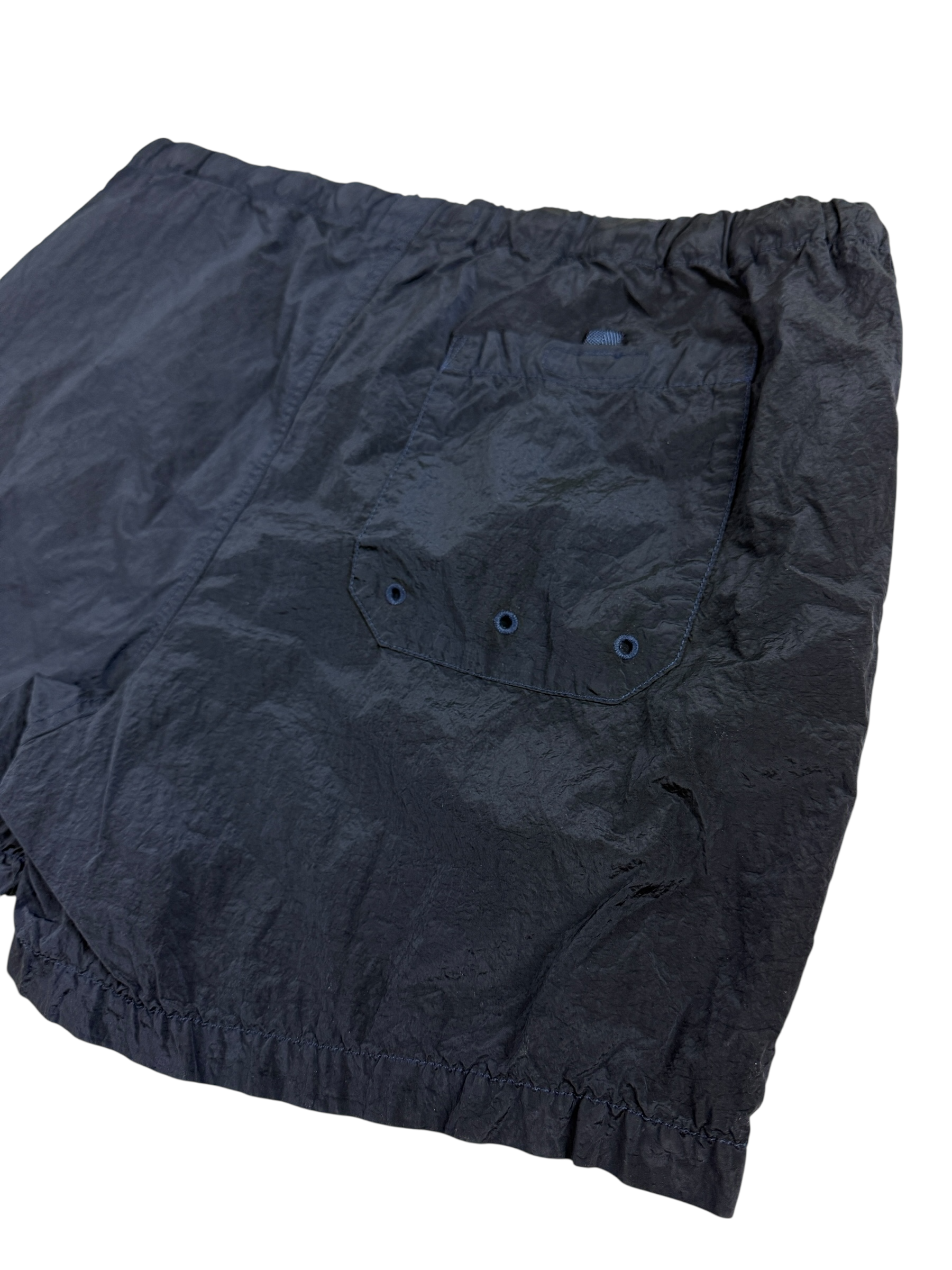 Short Stone Island marine taille L - Détail