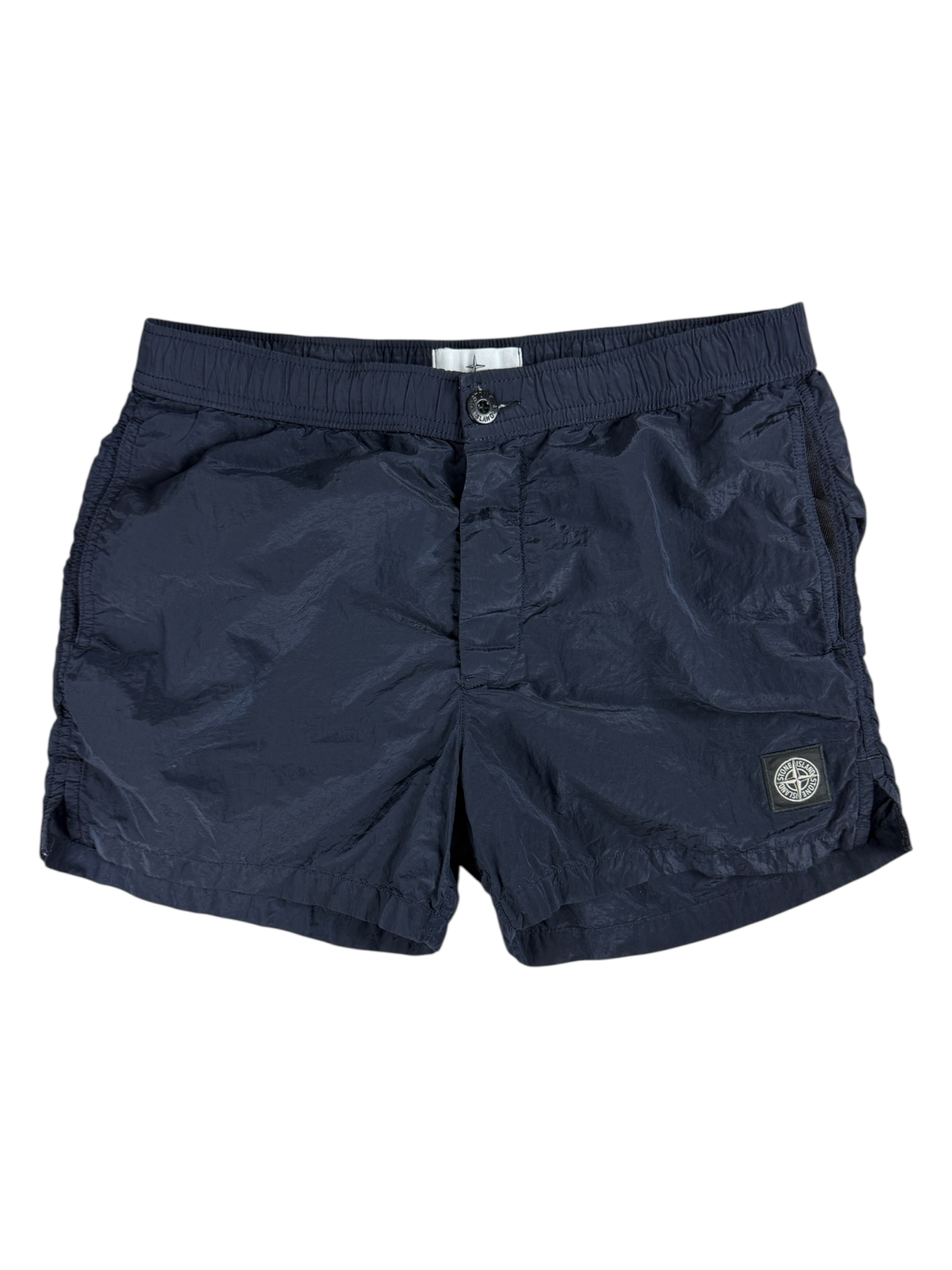 Short Stone Island marine taille M - Vue de face