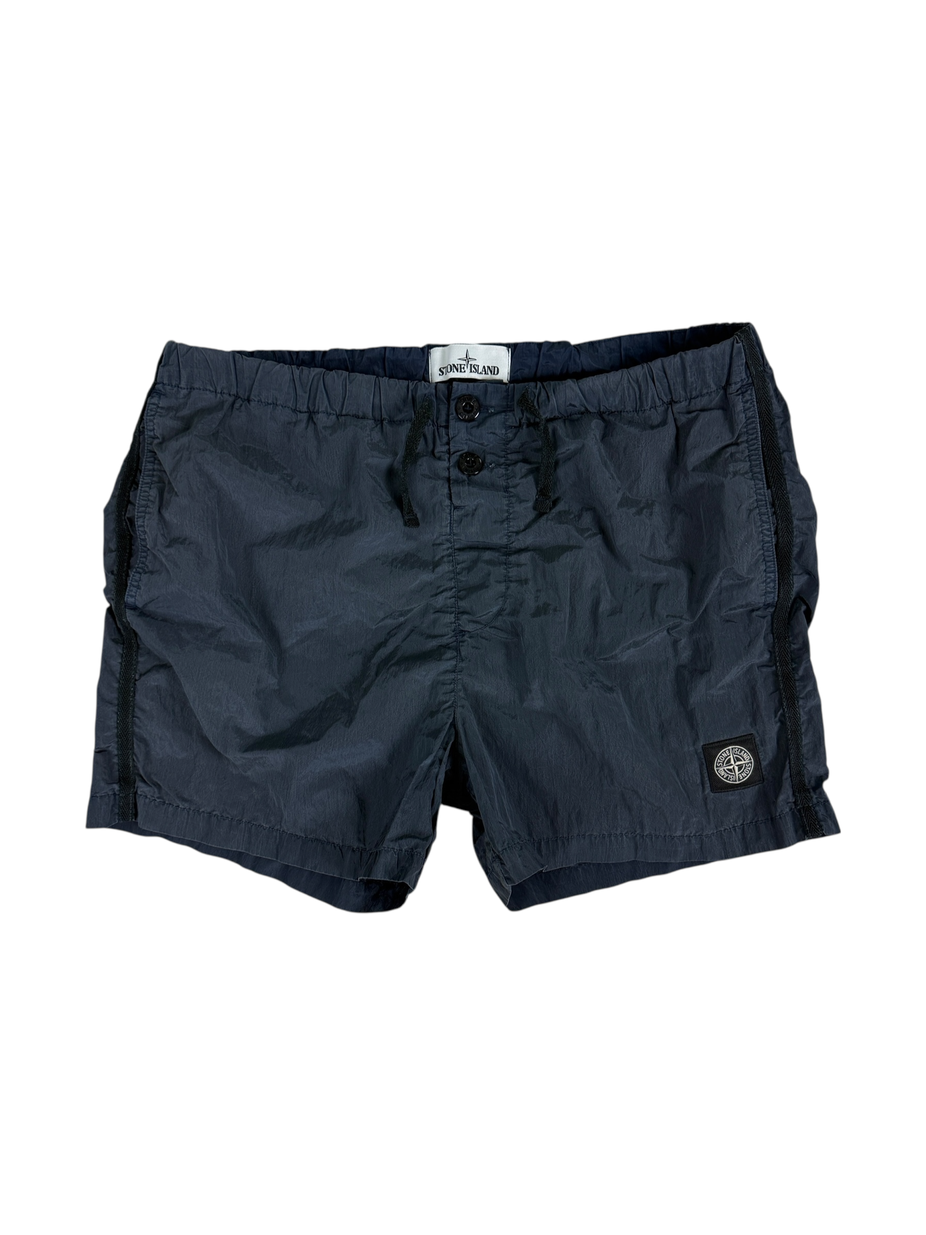 Short Stone Island marine taille M - Vue de face