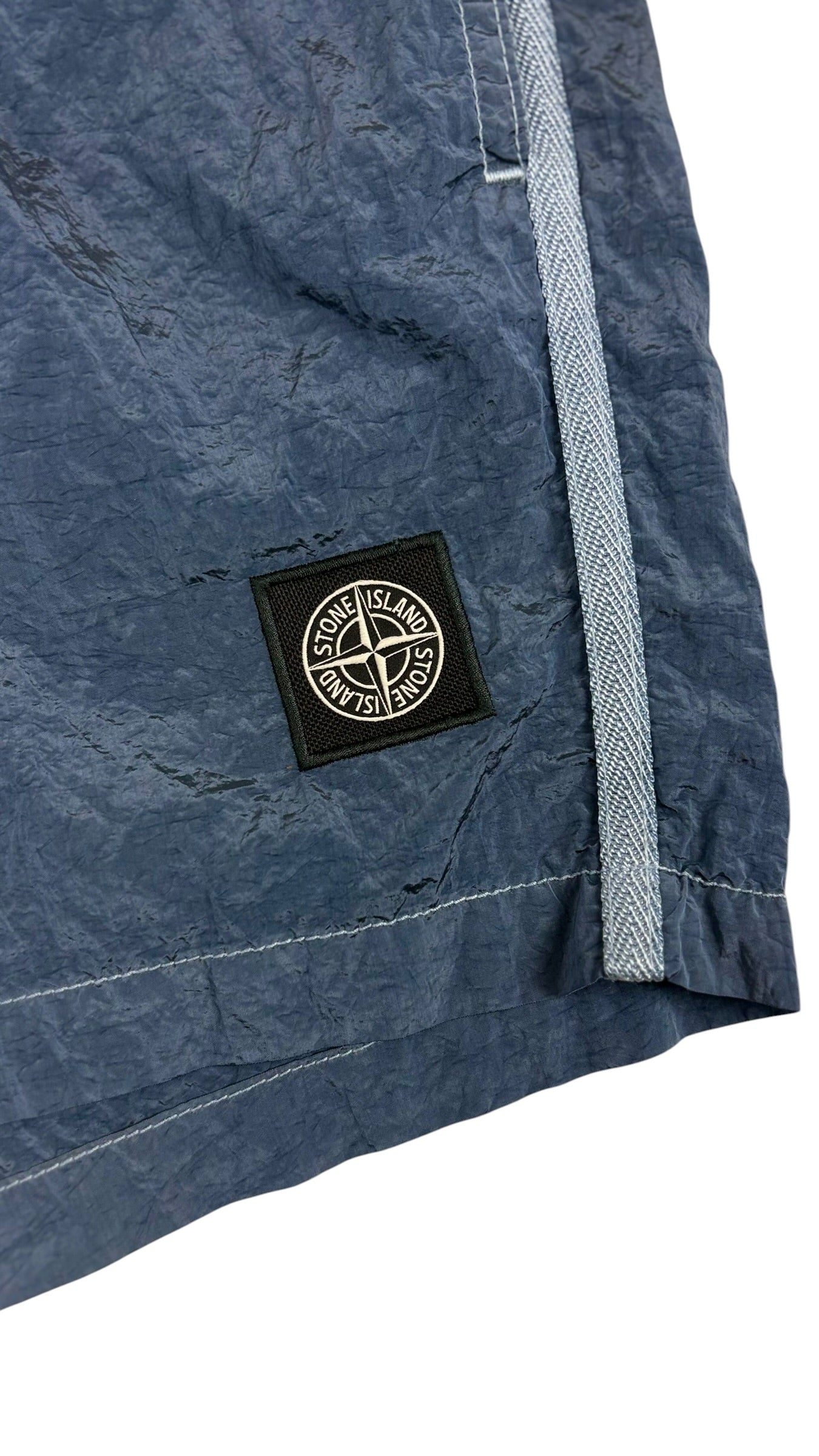 Short Stone Island marine taille S - Détail