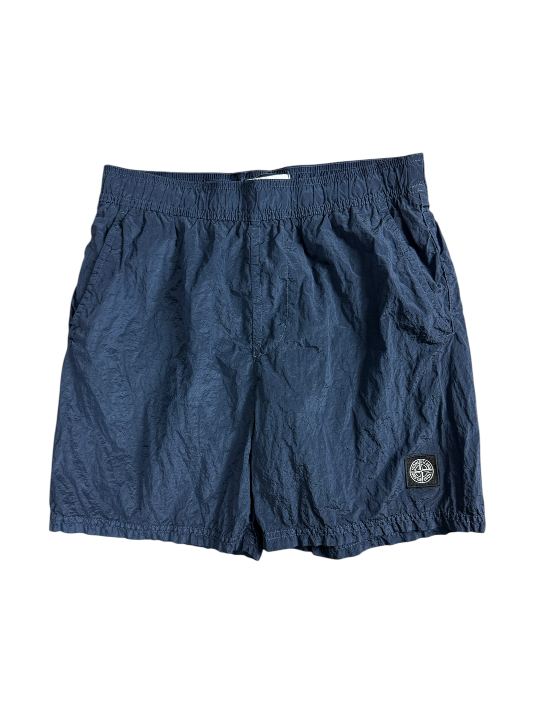 Short Stone Island marine taille S - Détail