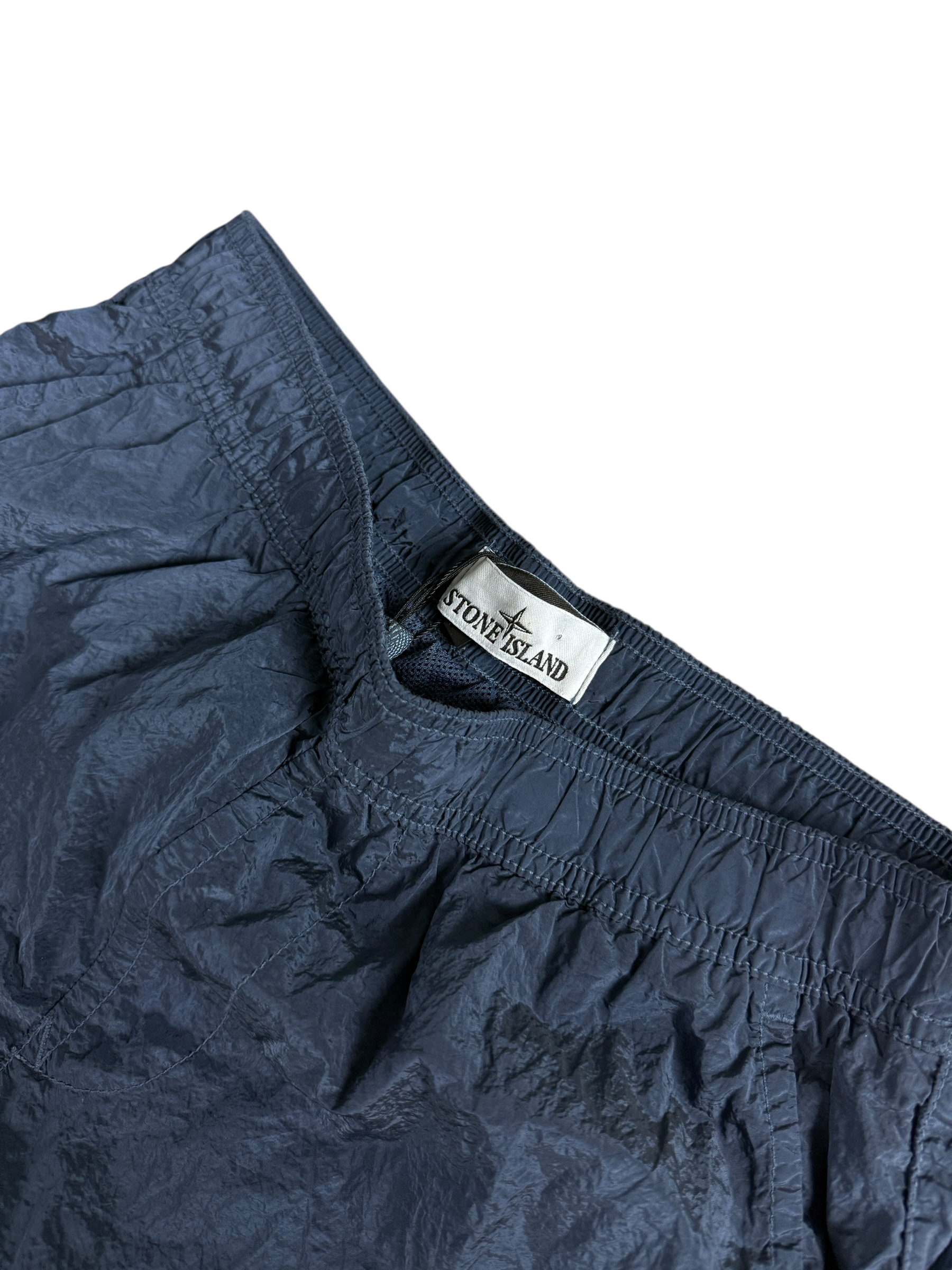 Short Stone Island marine taille S - Vue côté