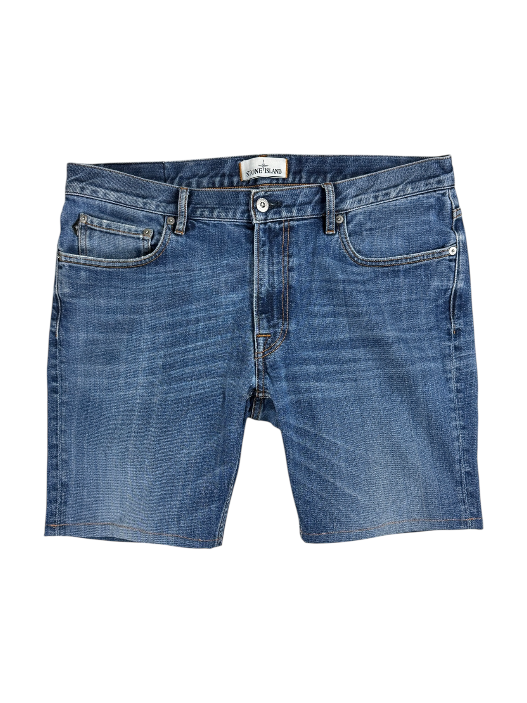 Short Stone Island marine taille W36 - Vue de face