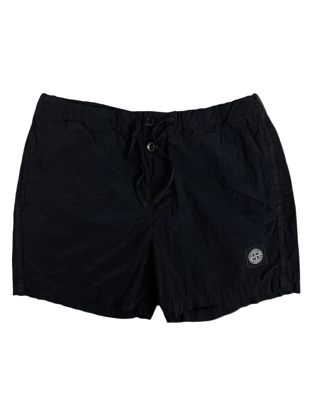 Short Stone Island noir taille S - Vue de face