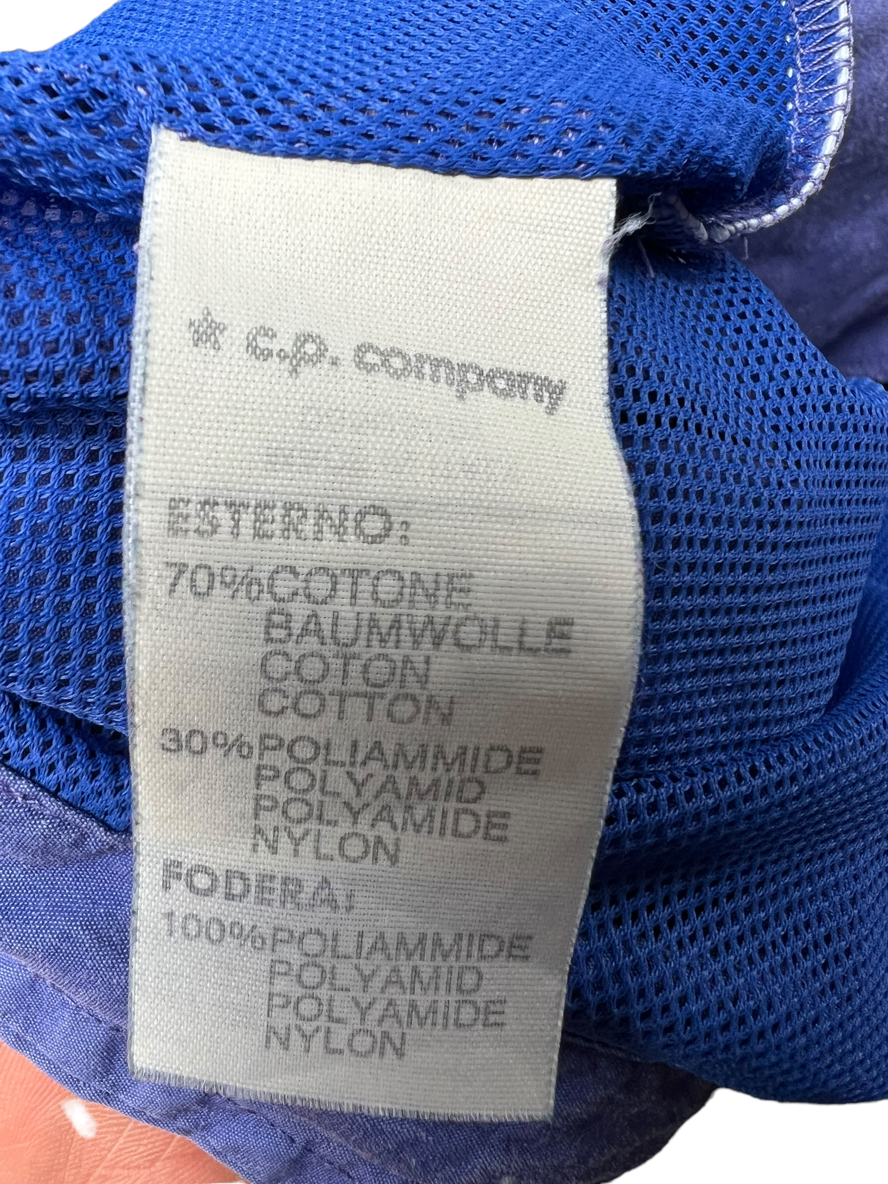 Short Stone Island violet taille S - Vue côté