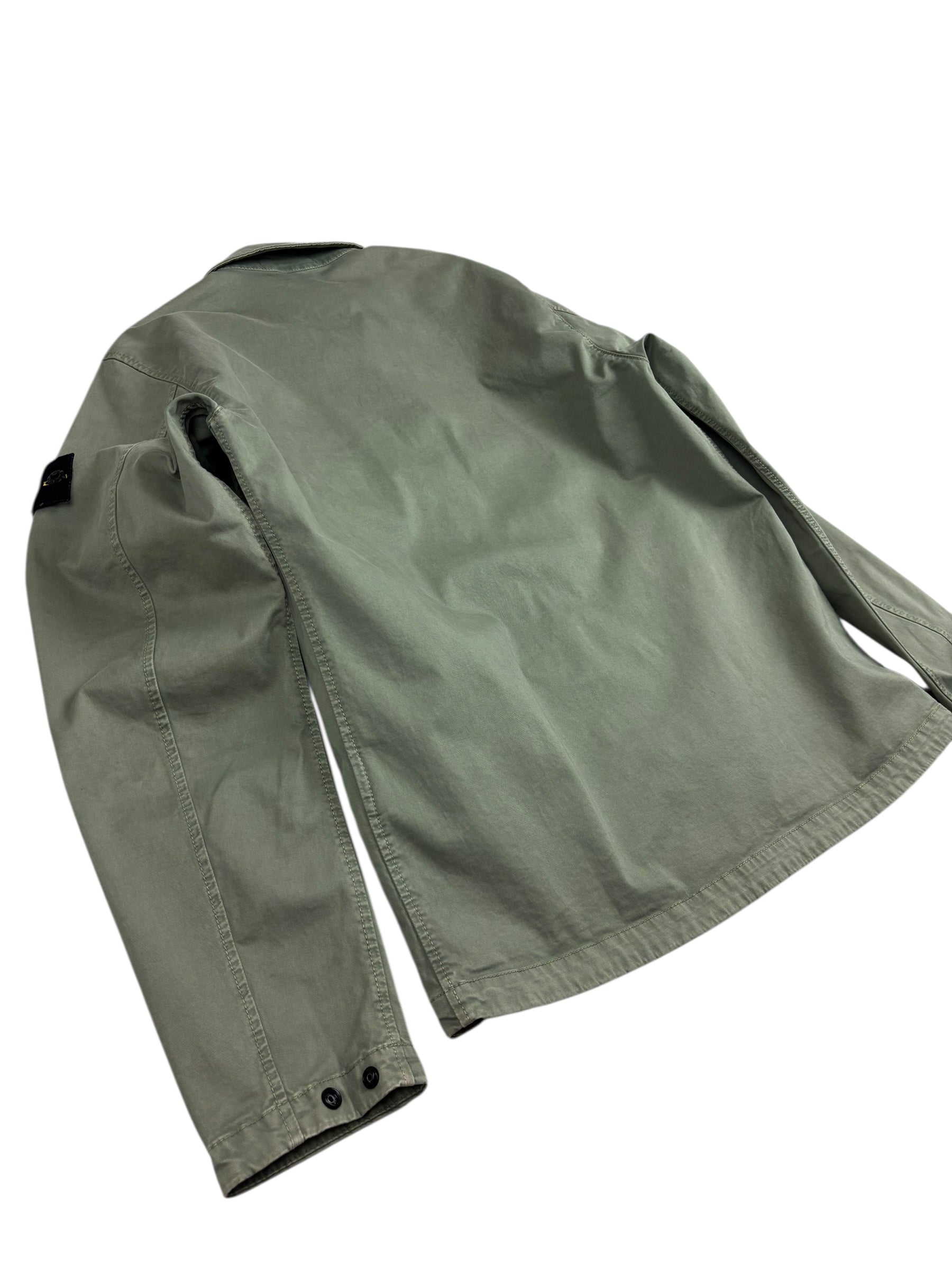 Surchemise Stone Island kaki taille M - Vue côté