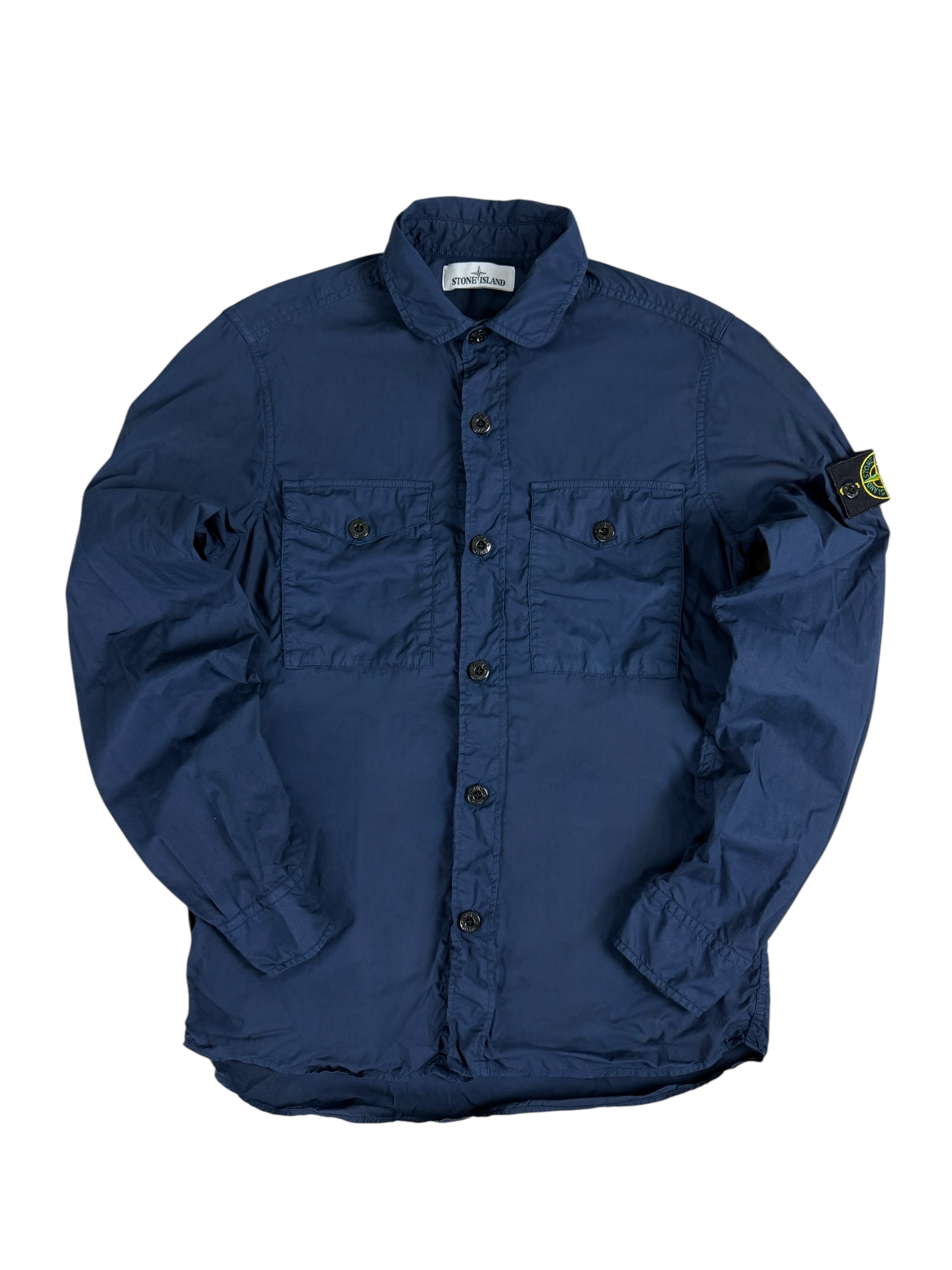 Surchemise Stone Island marine taille M - Vue de face