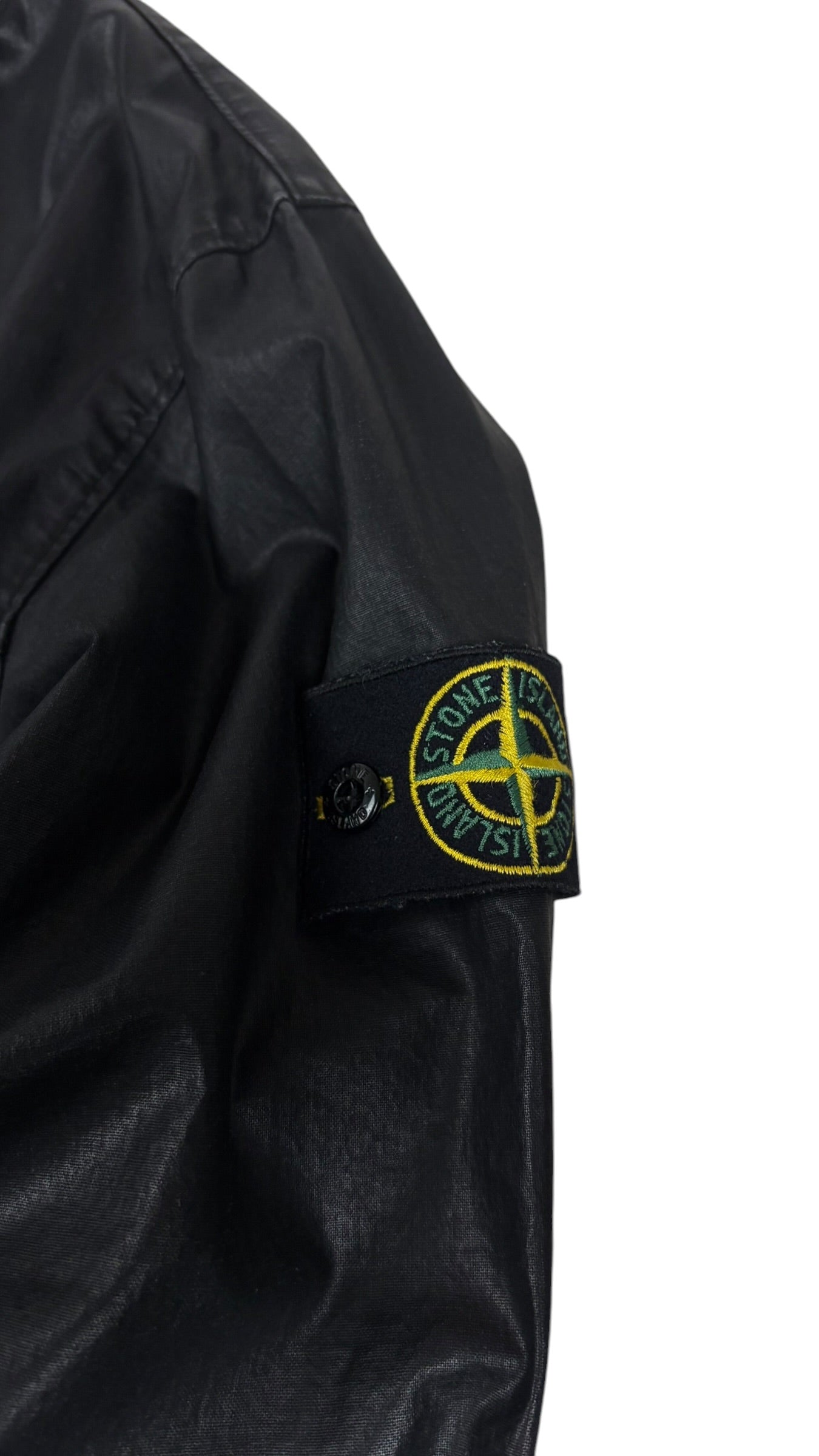 Surchemise Stone Island noir taille XL - Vue de dos