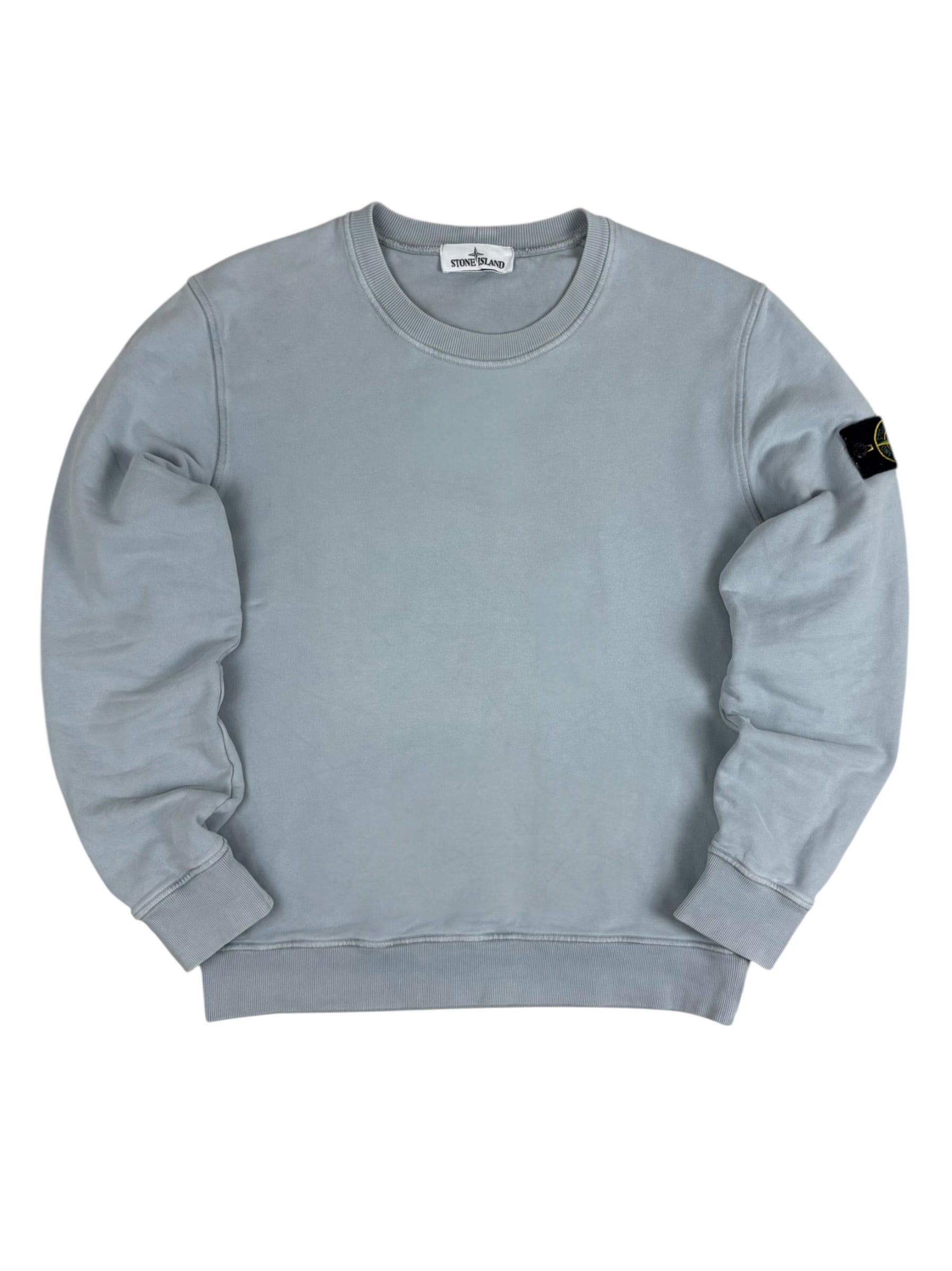 Sweat Stone Island bleu taille M - Vue de face
