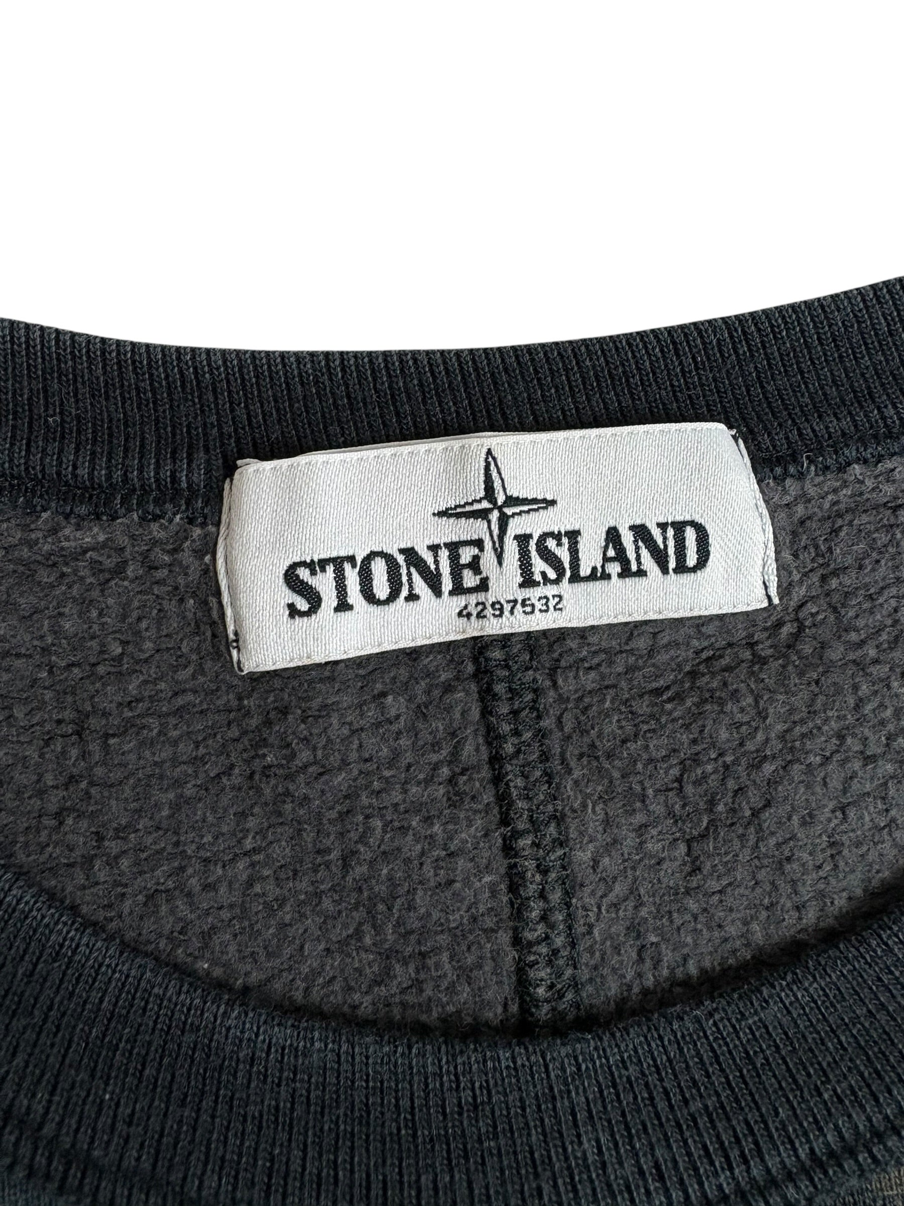 Sweat Stone Island camouflage taille M - Détail