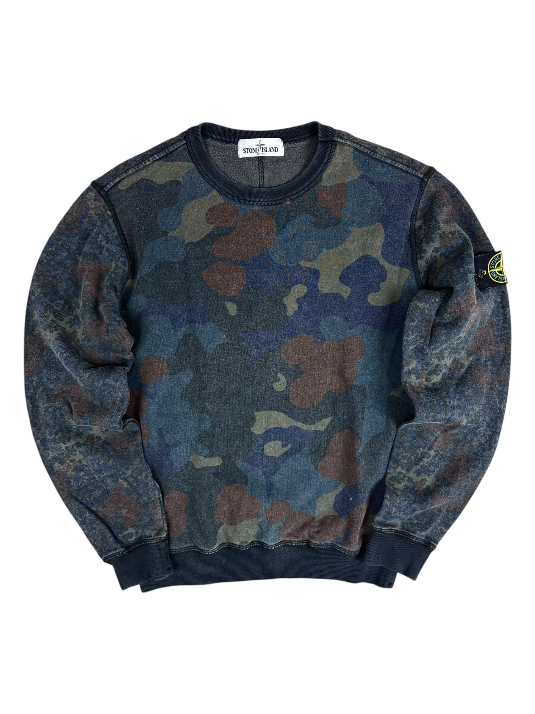 Sweat Stone Island camouflage taille M - Vue de face