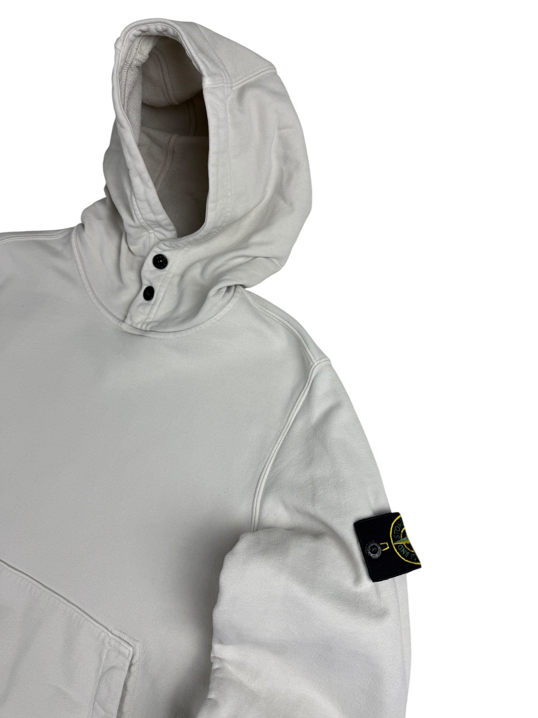 Sweat Stone Island crème taille S - Vue de dos