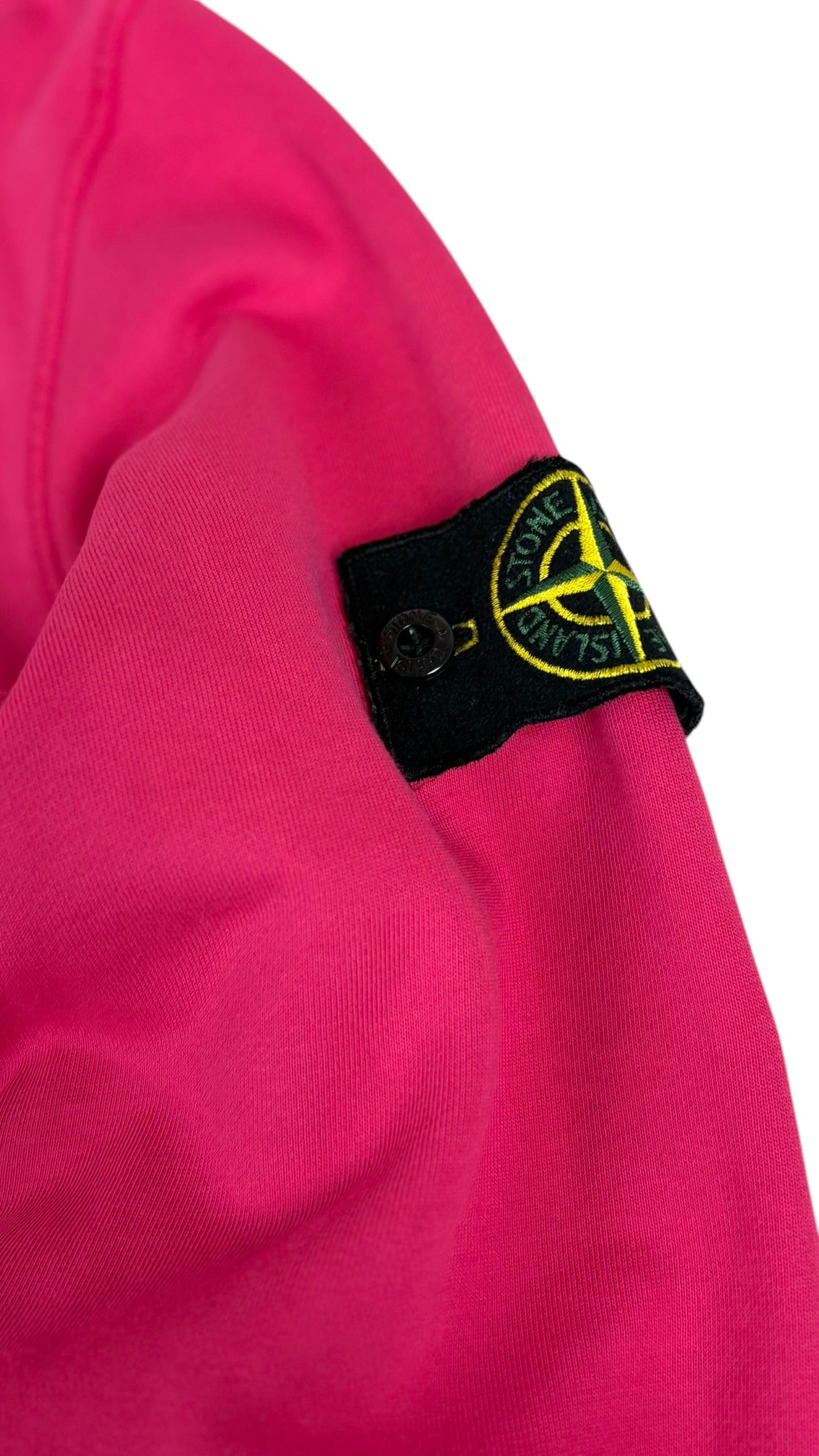 Sweat Stone Island fuchsia taille S - Vue de dos