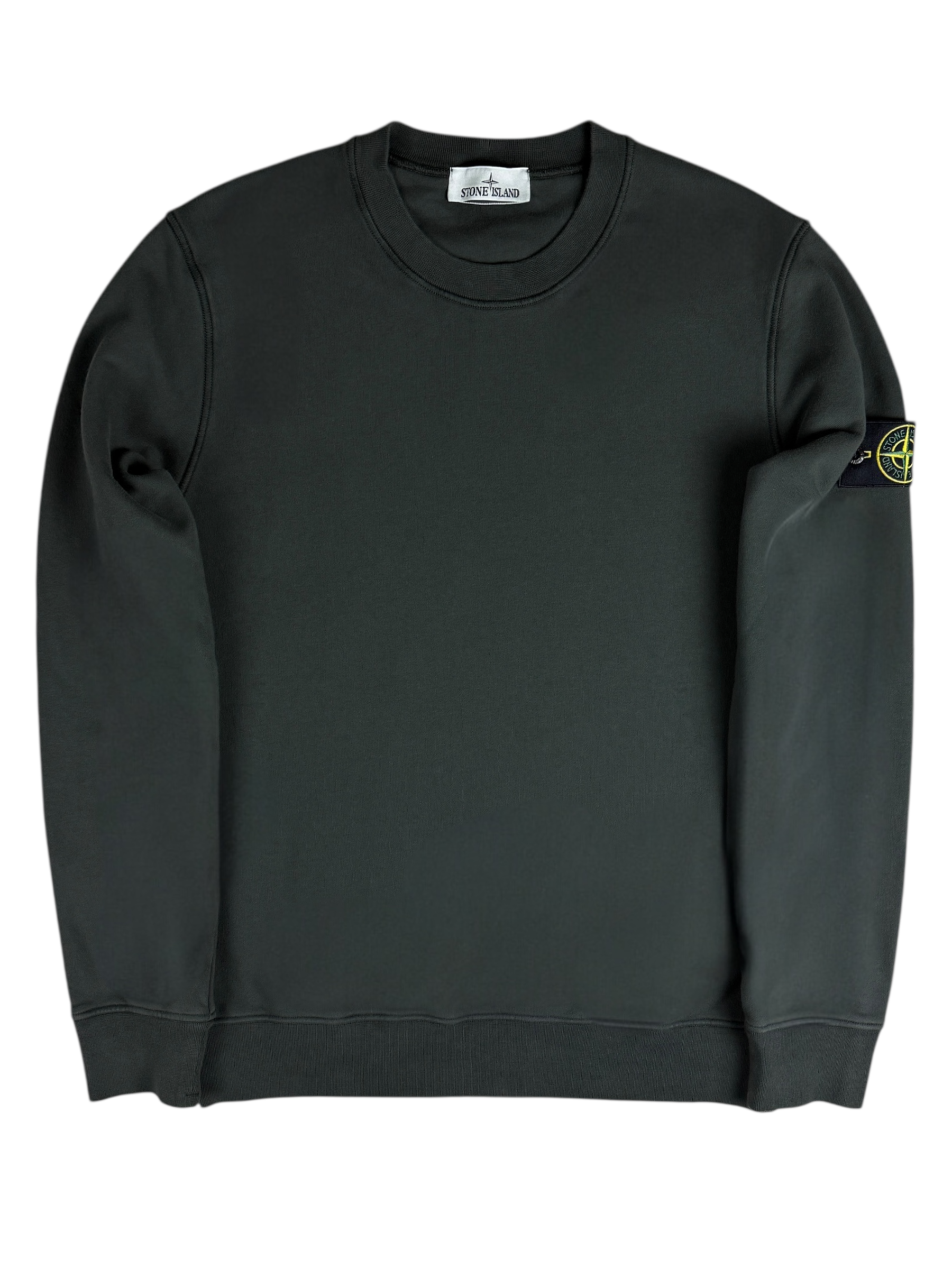Sweat Stone Island gris taille L - Vue de face