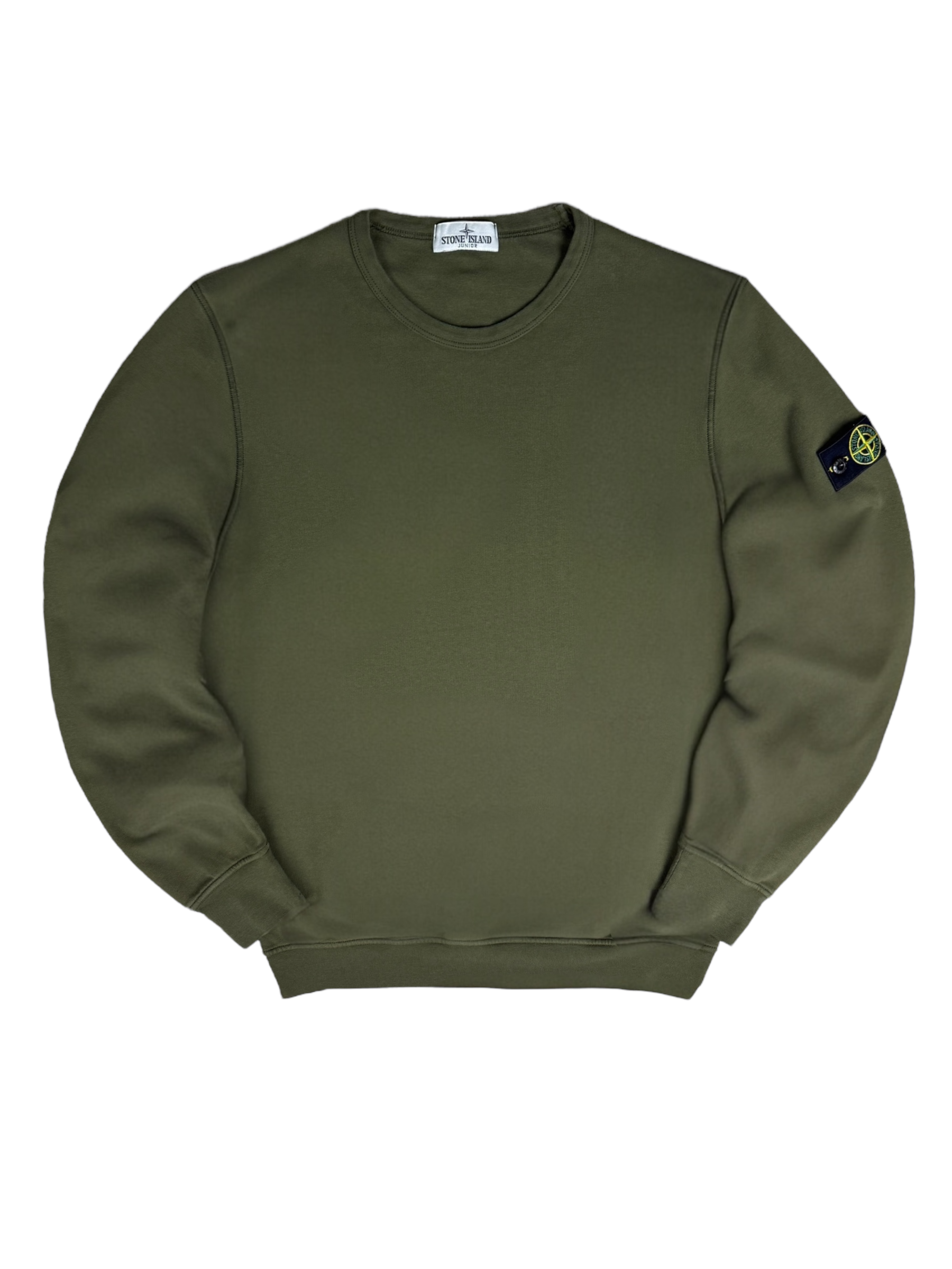 Sweat Stone Island kaki taille 14 ans - Vue de face