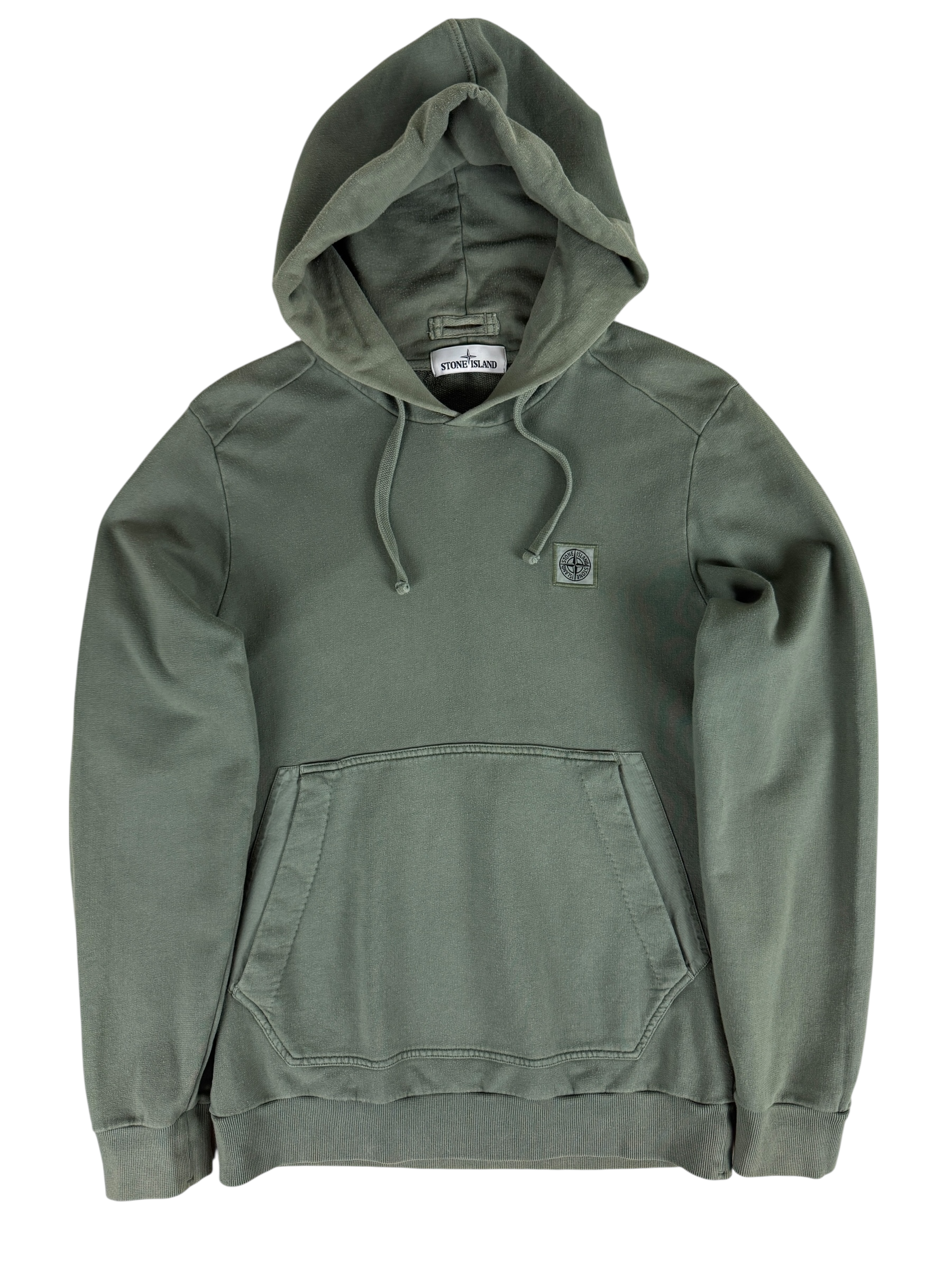 Sweat Stone Island kaki taille L - Vue de face