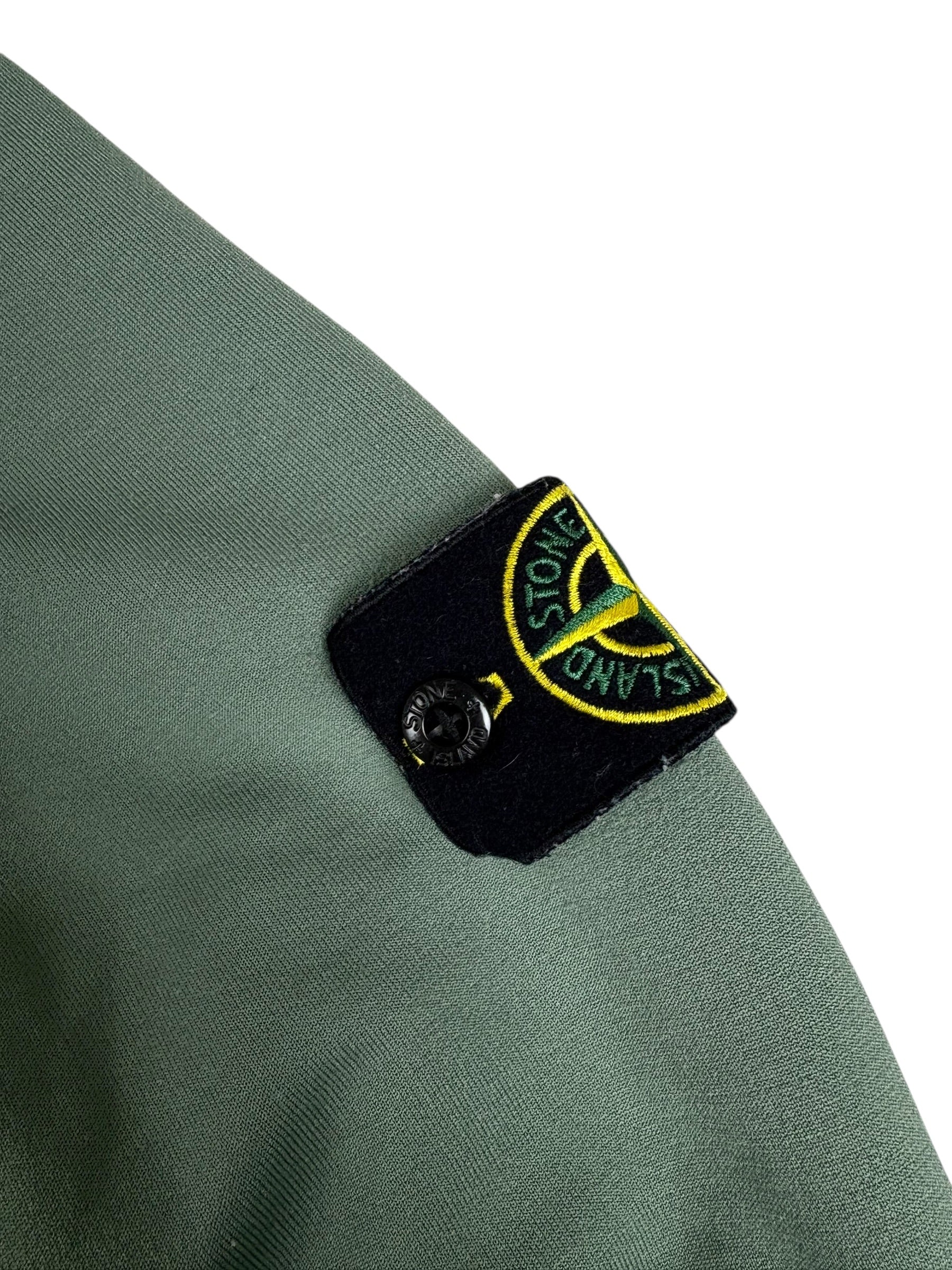 Sweat Stone Island kaki taille XL - Vue de dos