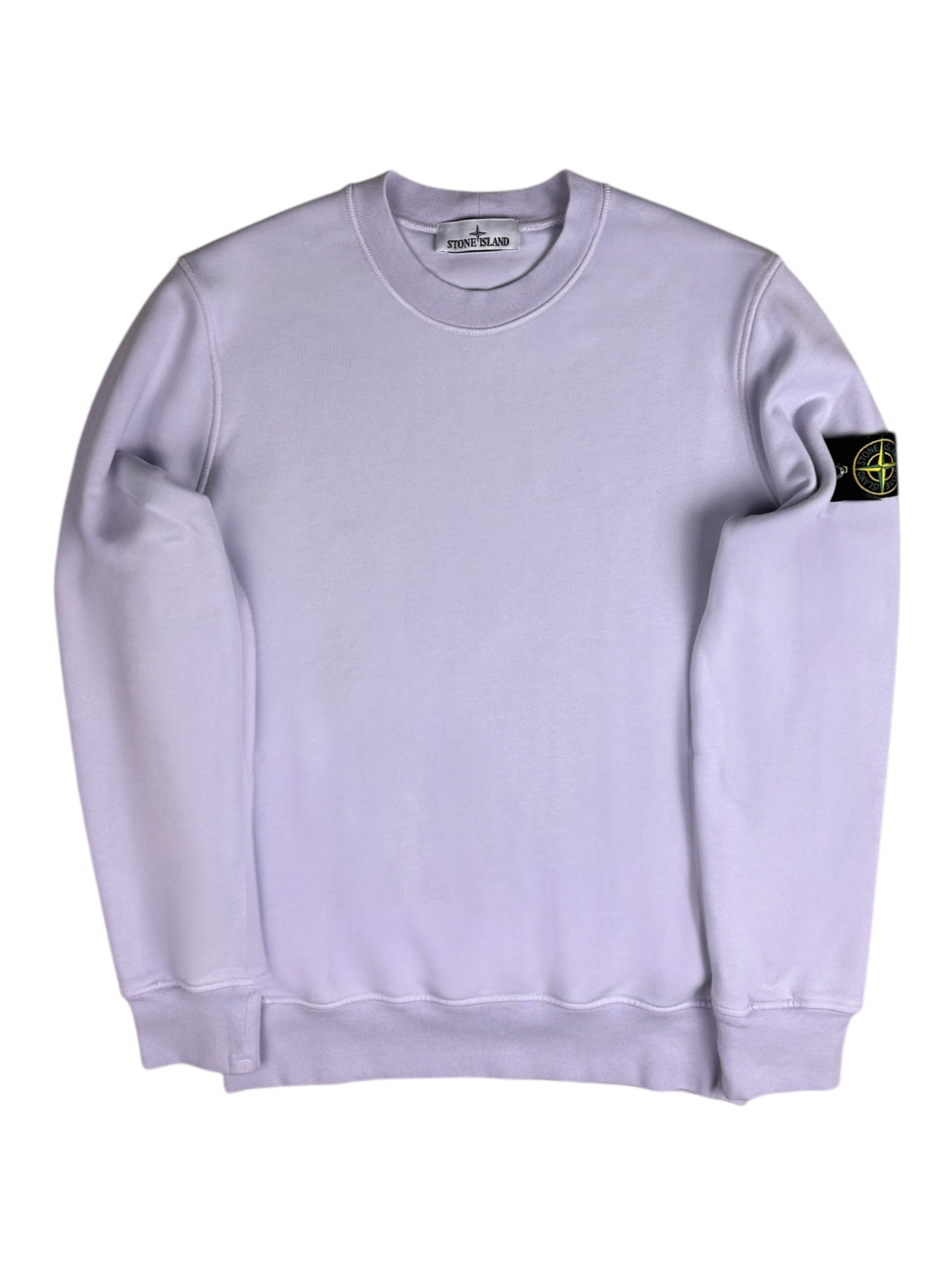 Sweat Stone Island lila taille M - Vue de face