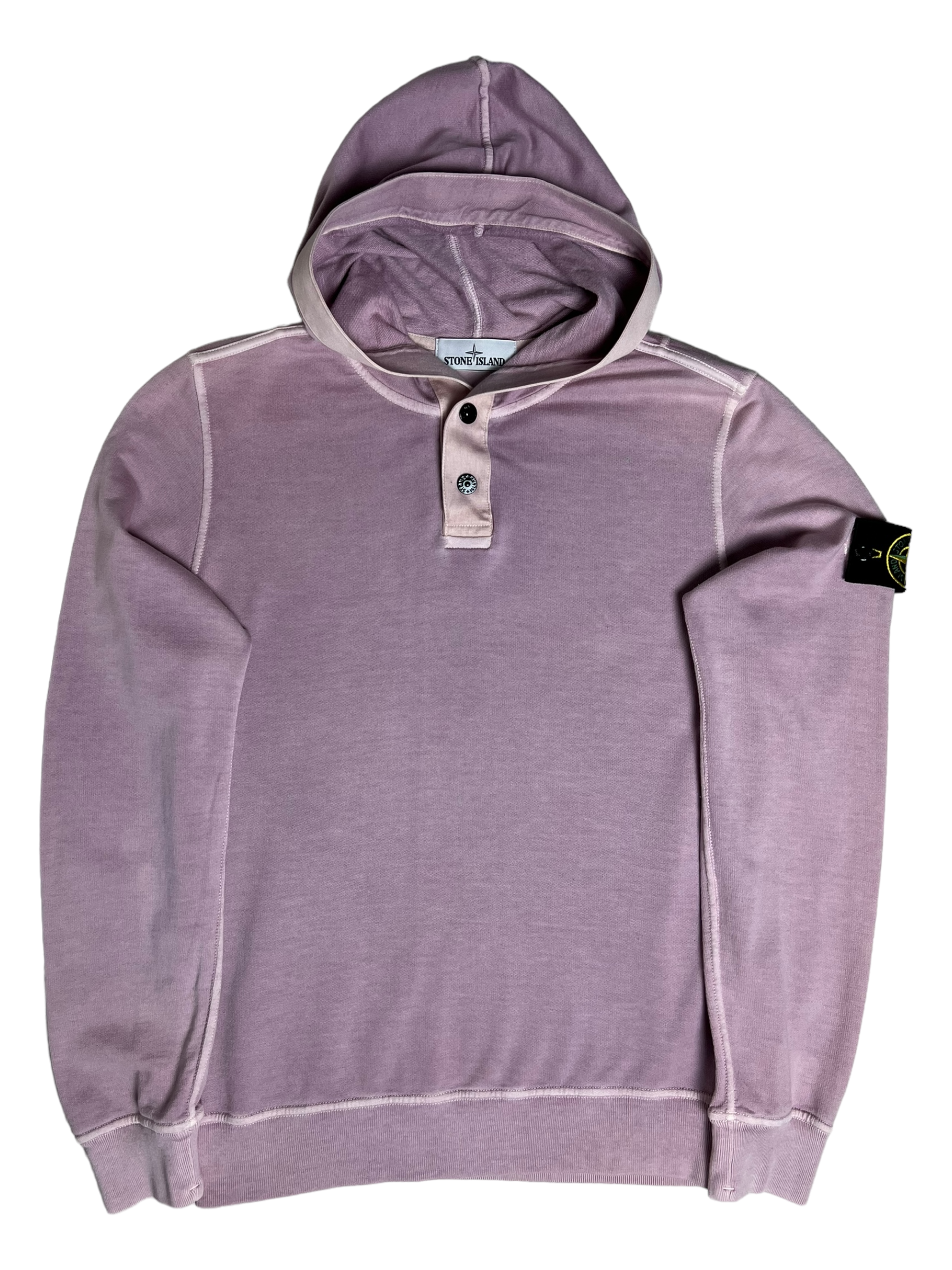 Sweat Stone Island lila taille S - Vue de face