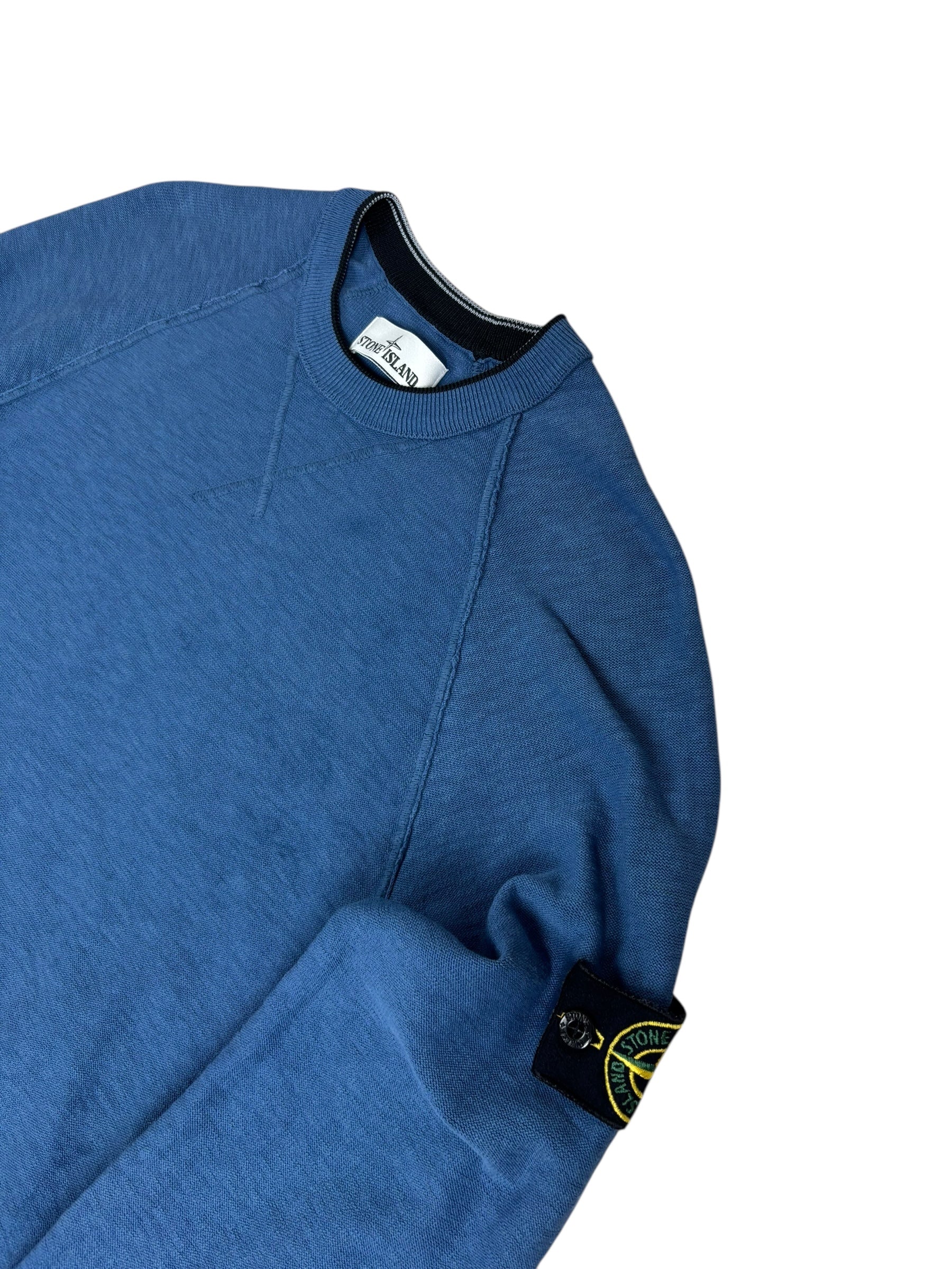 Sweat Stone Island marine taille M - Vue de dos