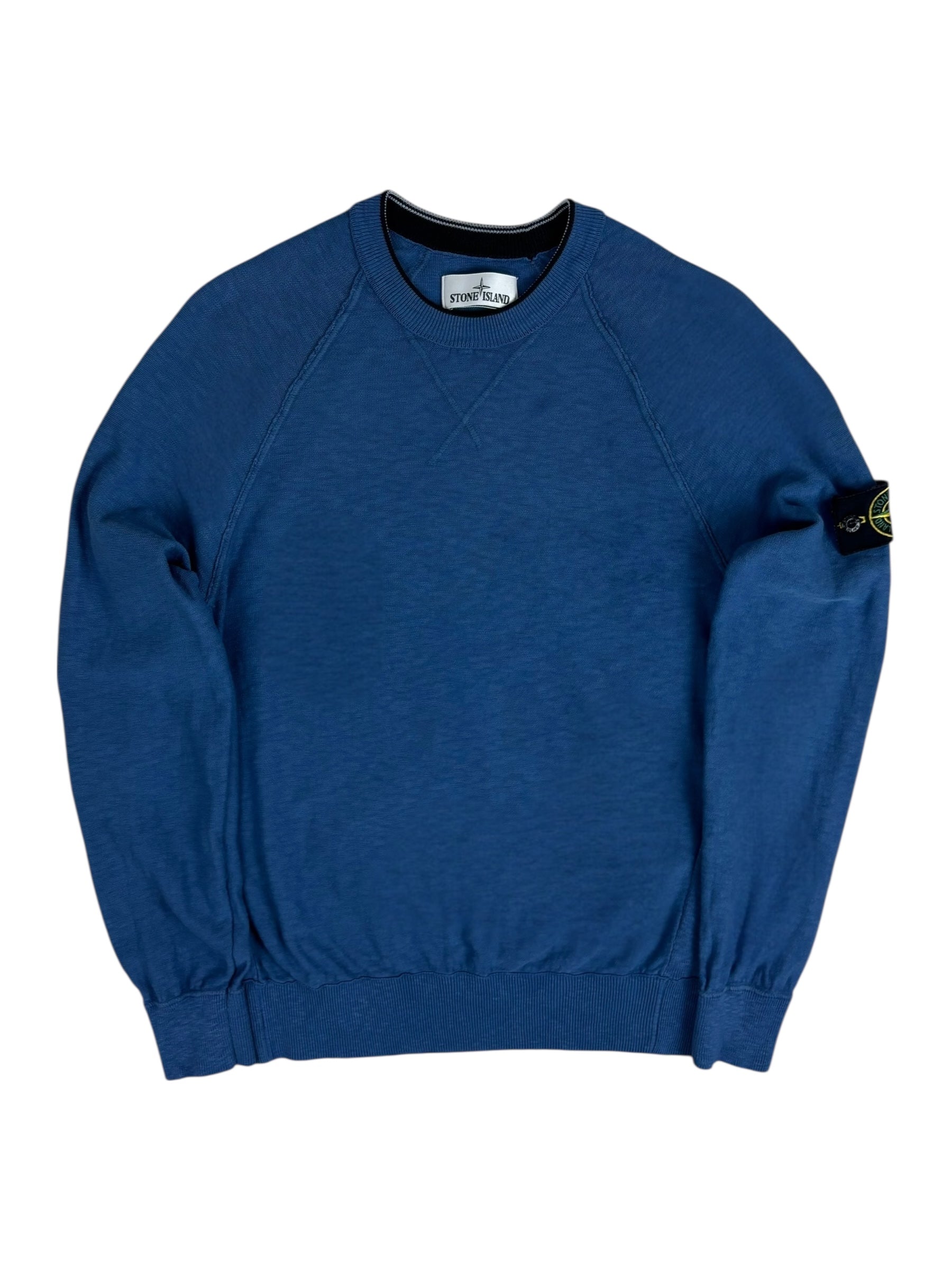 Sweat Stone Island marine taille M - Vue de face