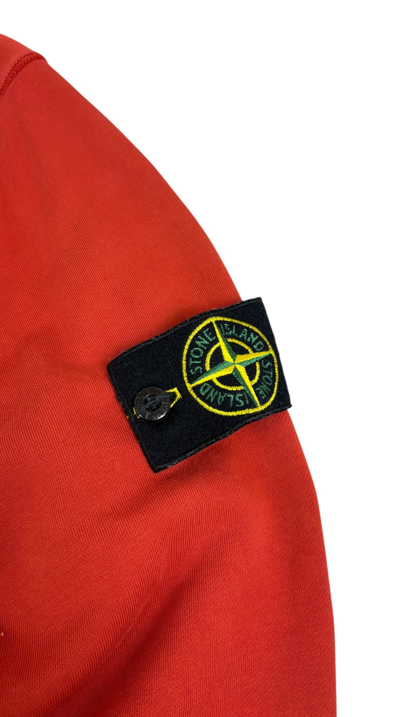 Sweat Stone Island orange taille M - Vue de dos