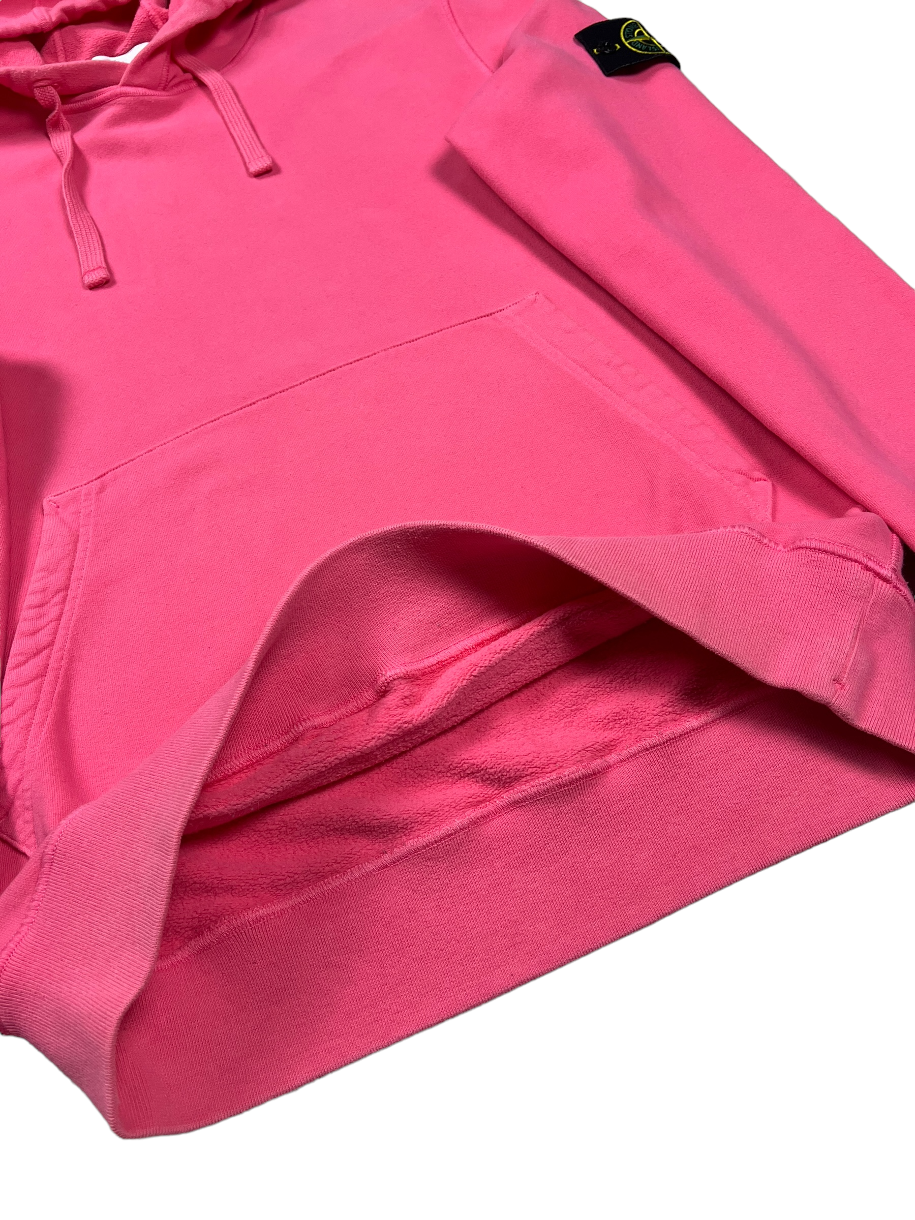 Sweat Stone Island rose taille L - Détail
