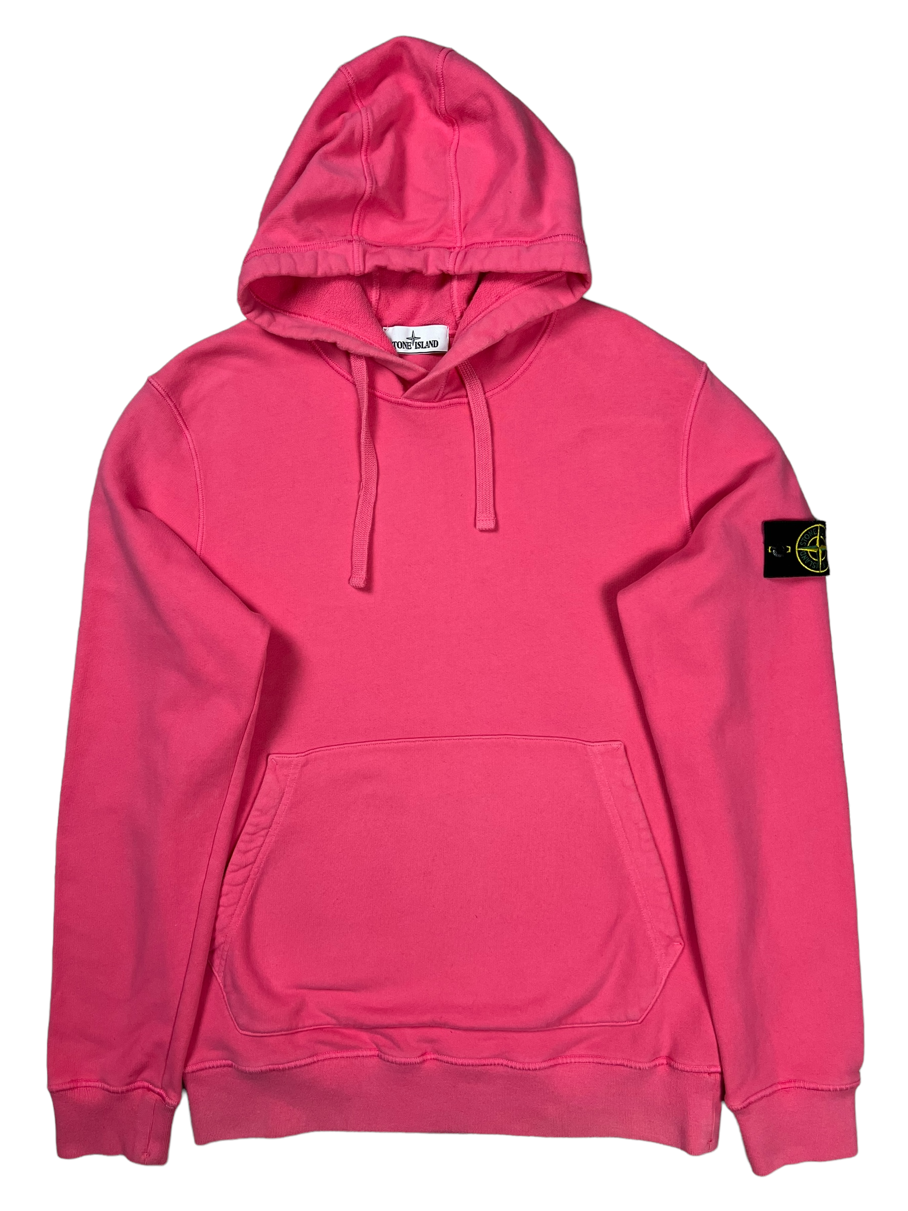 Sweat Stone Island rose taille L - Vue de face