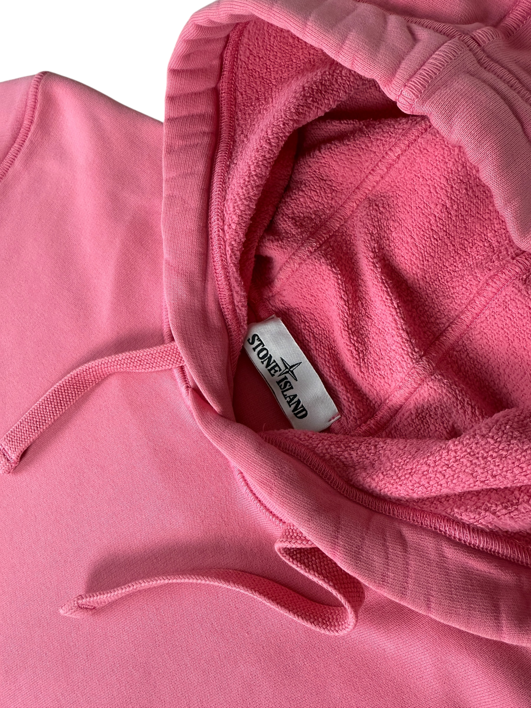 Sweat Stone Island rose taille M - Détail
