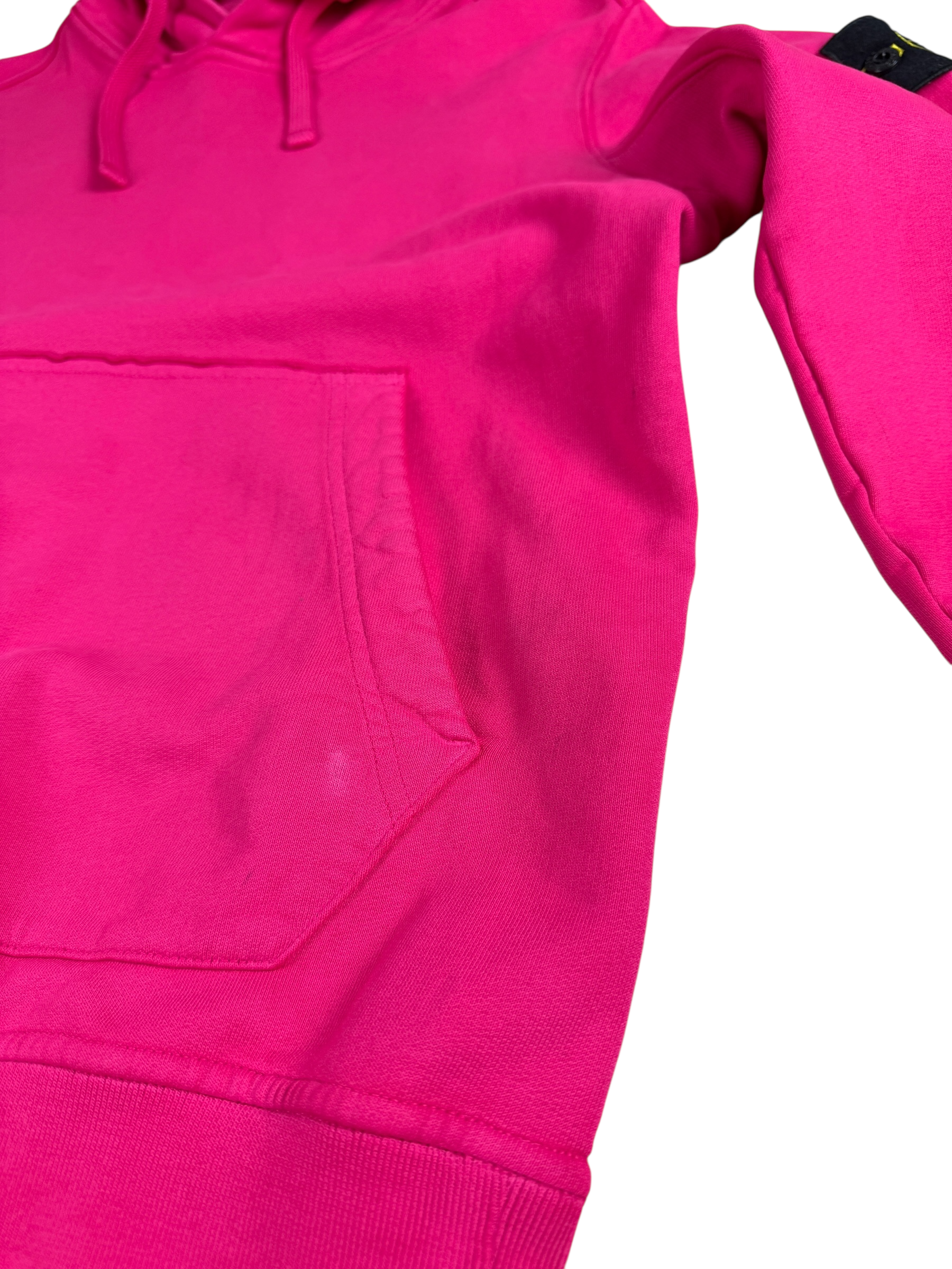 Sweat Stone Island rose taille M - Logo et étiquette