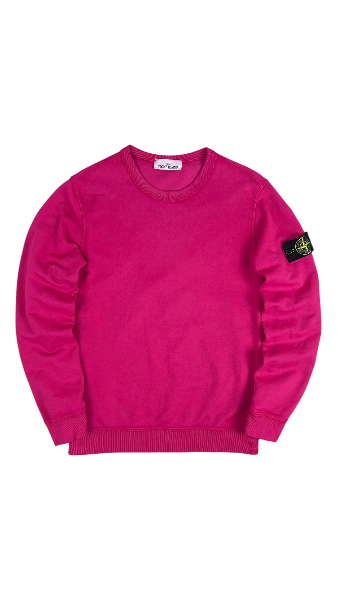 Sweat Stone Island rose taille S - Vue de face