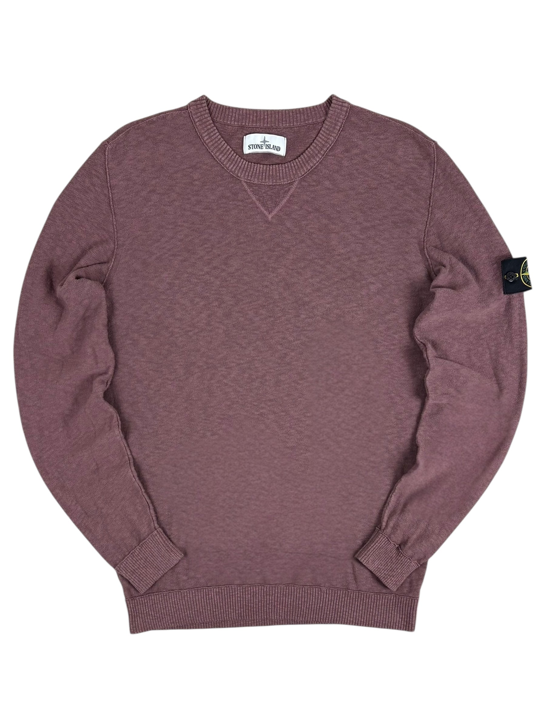 Sweat Stone Island rose taille XL - Vue de face