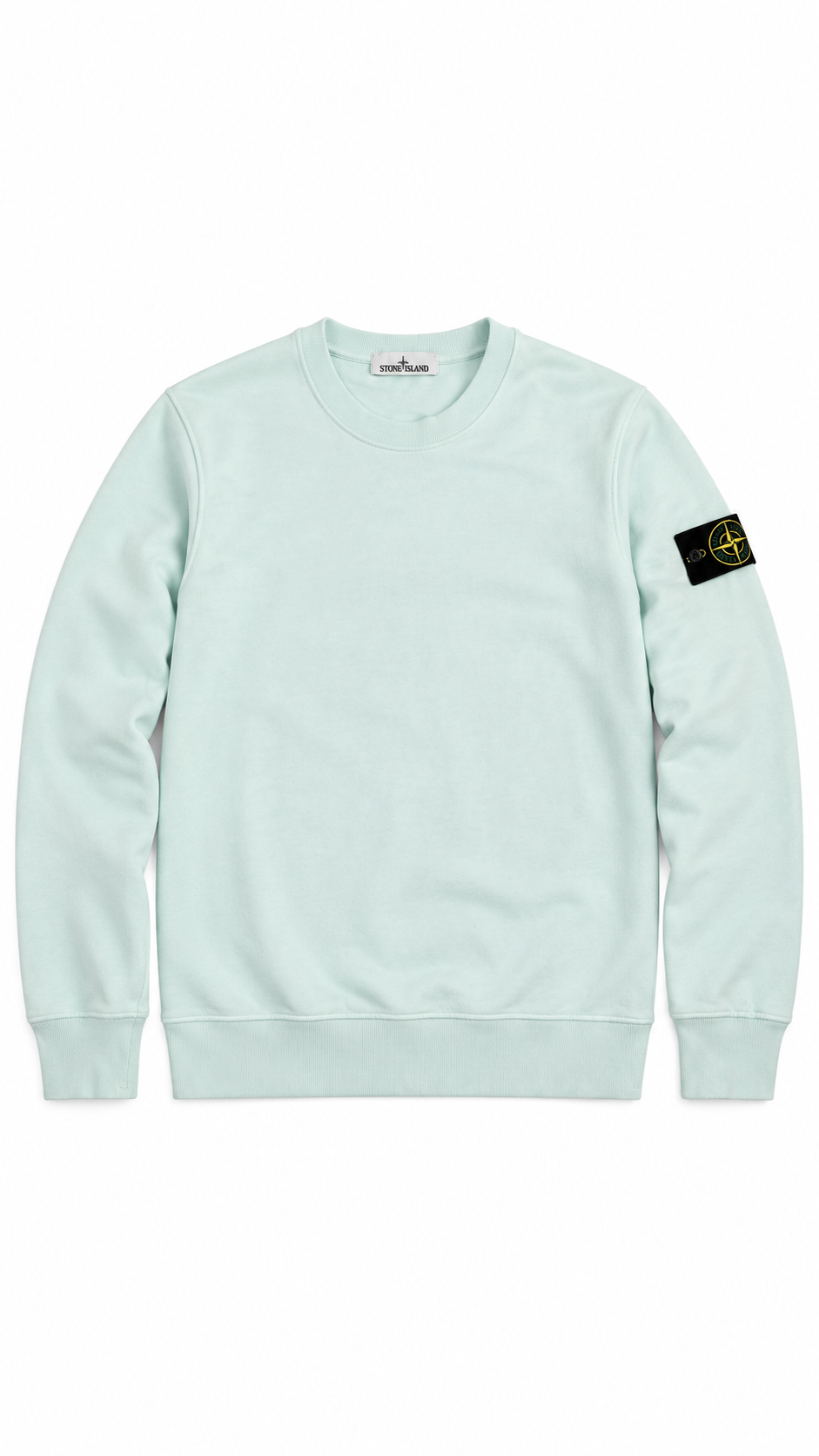 Sweat-shirt Stone Island bleu ciel taille S, seconde main authentifiée NB08 — vue 1