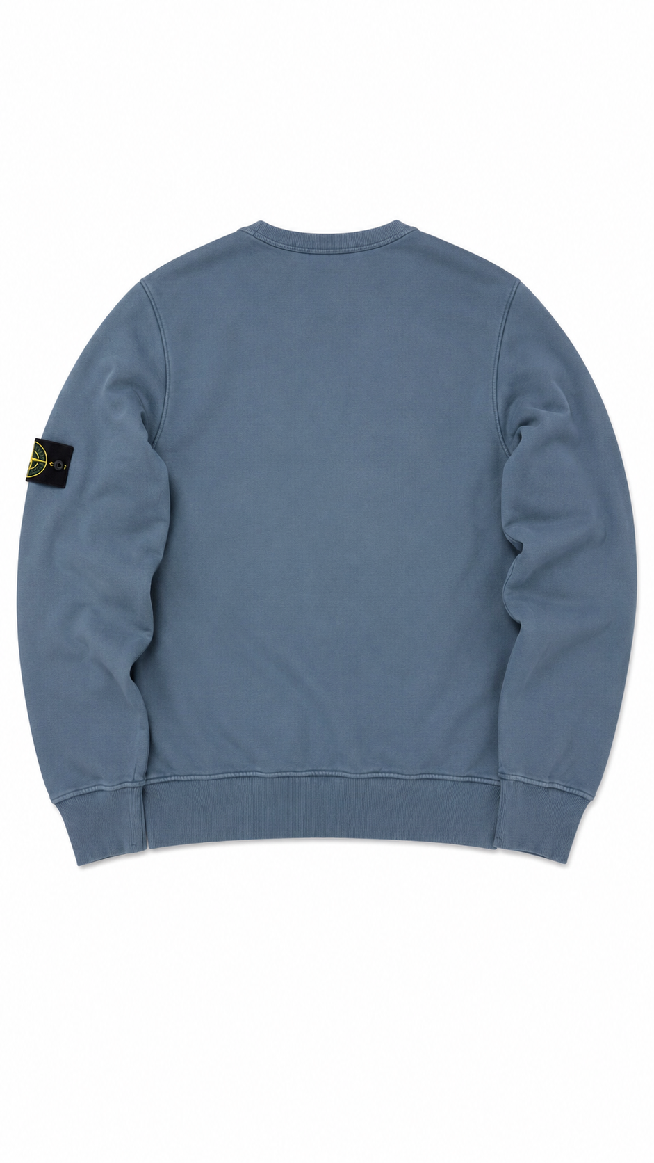Sweat-shirt Stone Island bleu gris taille S, vue de dos — vue 2