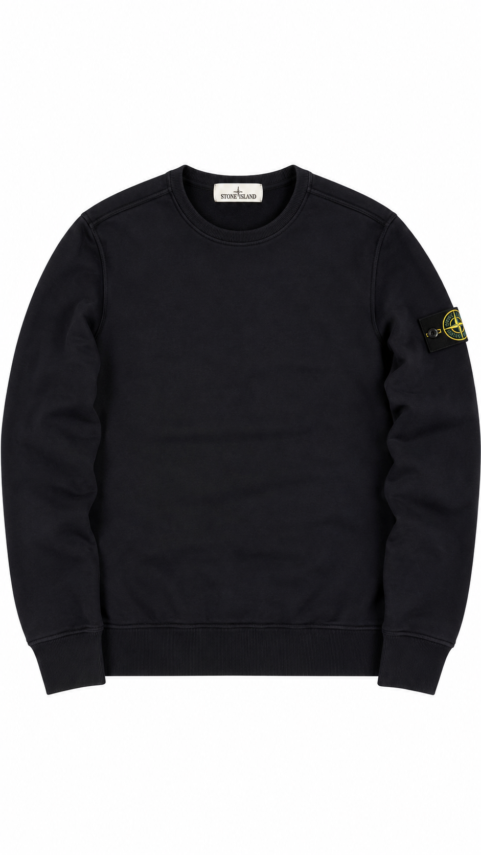 Sweat-shirt Crewneck Stone Island marine taille L, seconde main authentifiée NB08 — vue 1