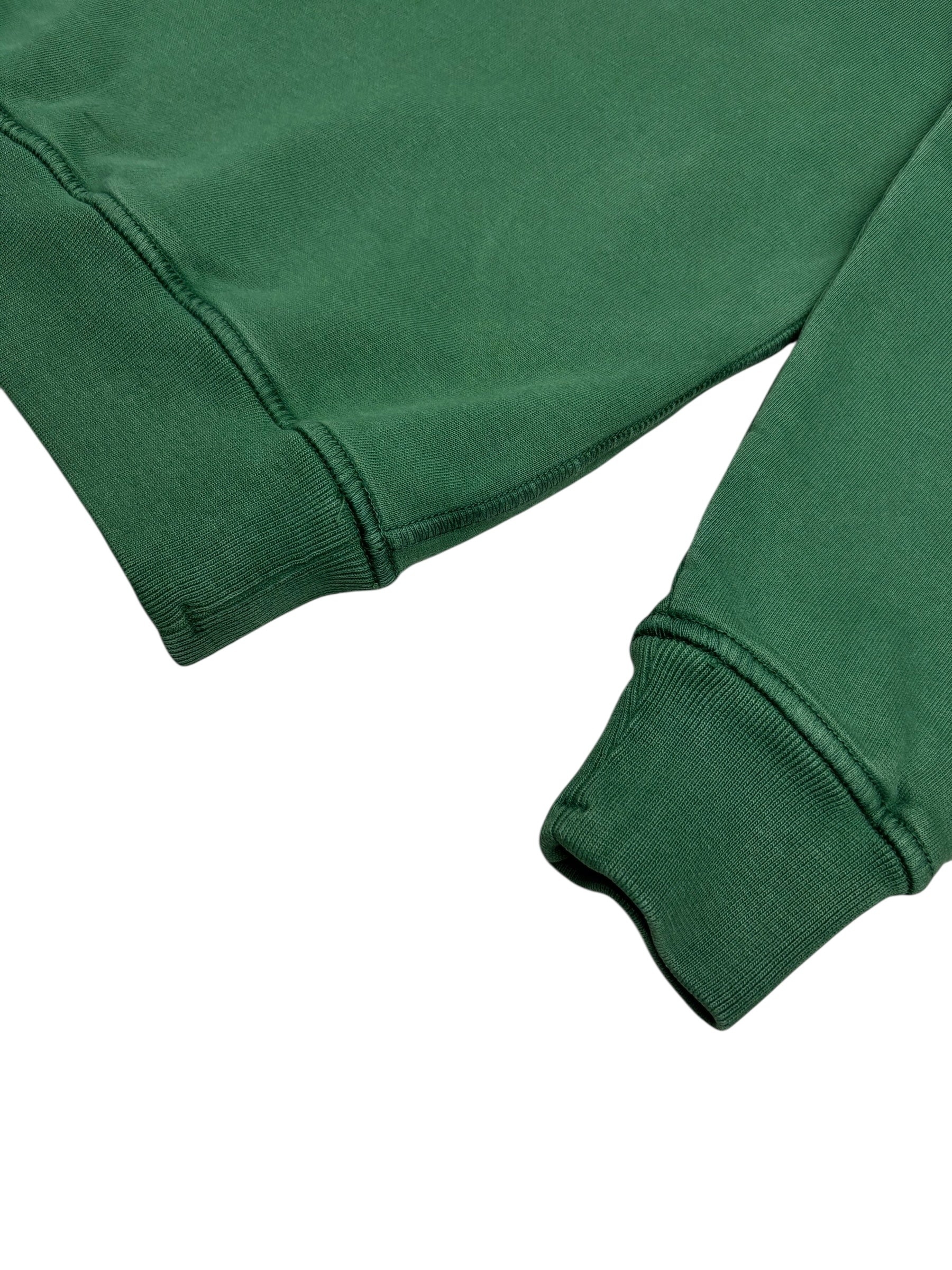 Sweat Stone Island vert taille 12 ans - Détail