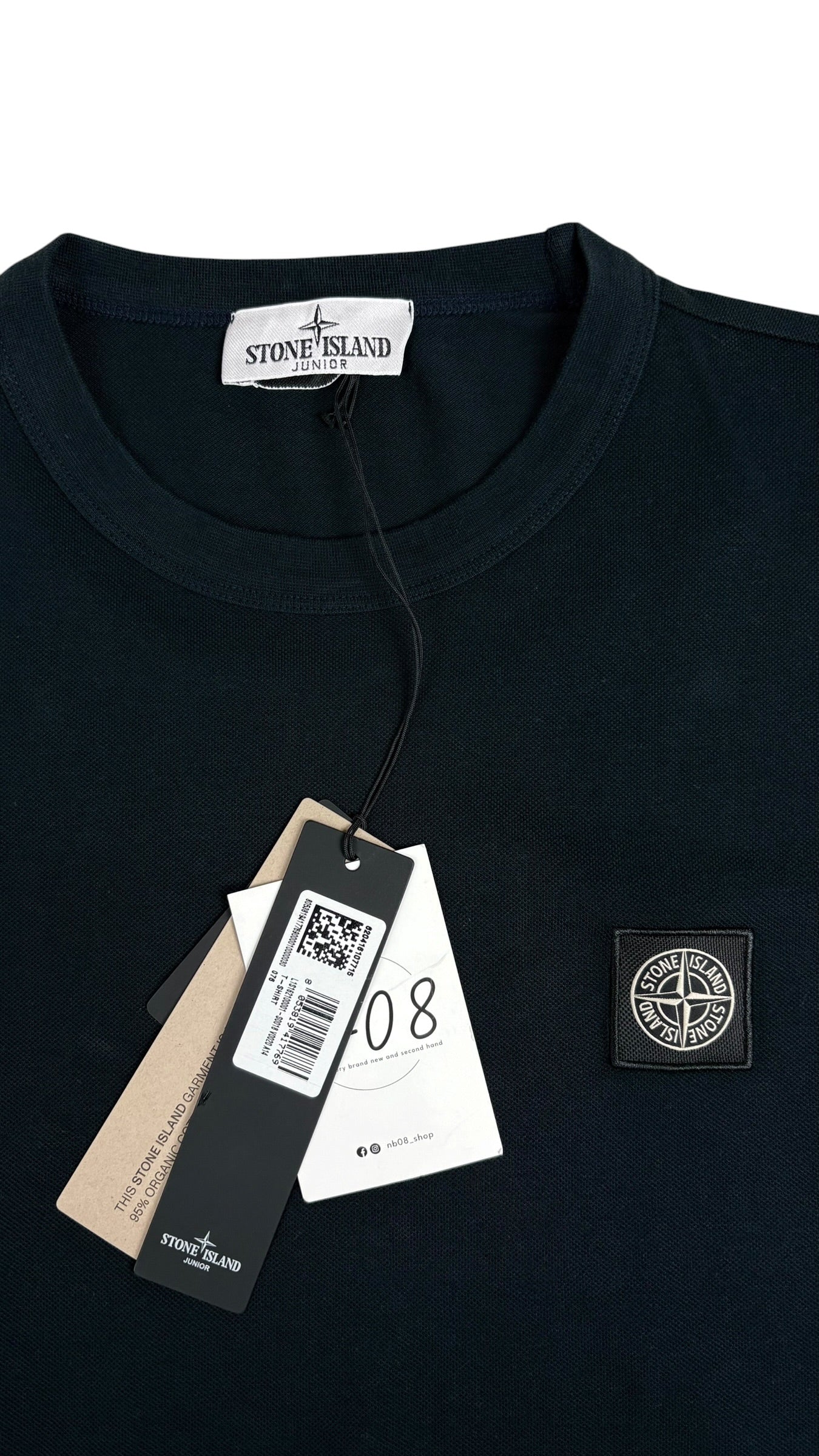 Tee-shirt Stone Island marine taille 14 ans Collection 2026 - vue 2/3