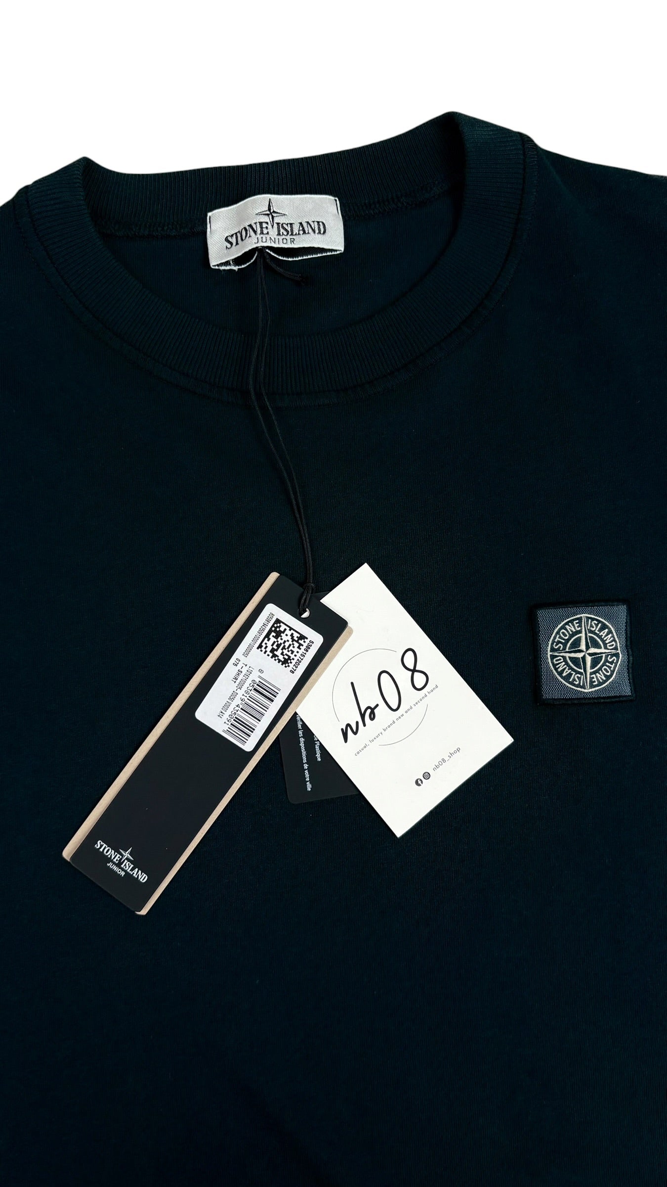 Tee-shirt Stone Island marine taille 14 ans neuf Collection 2026 - vue 2/3