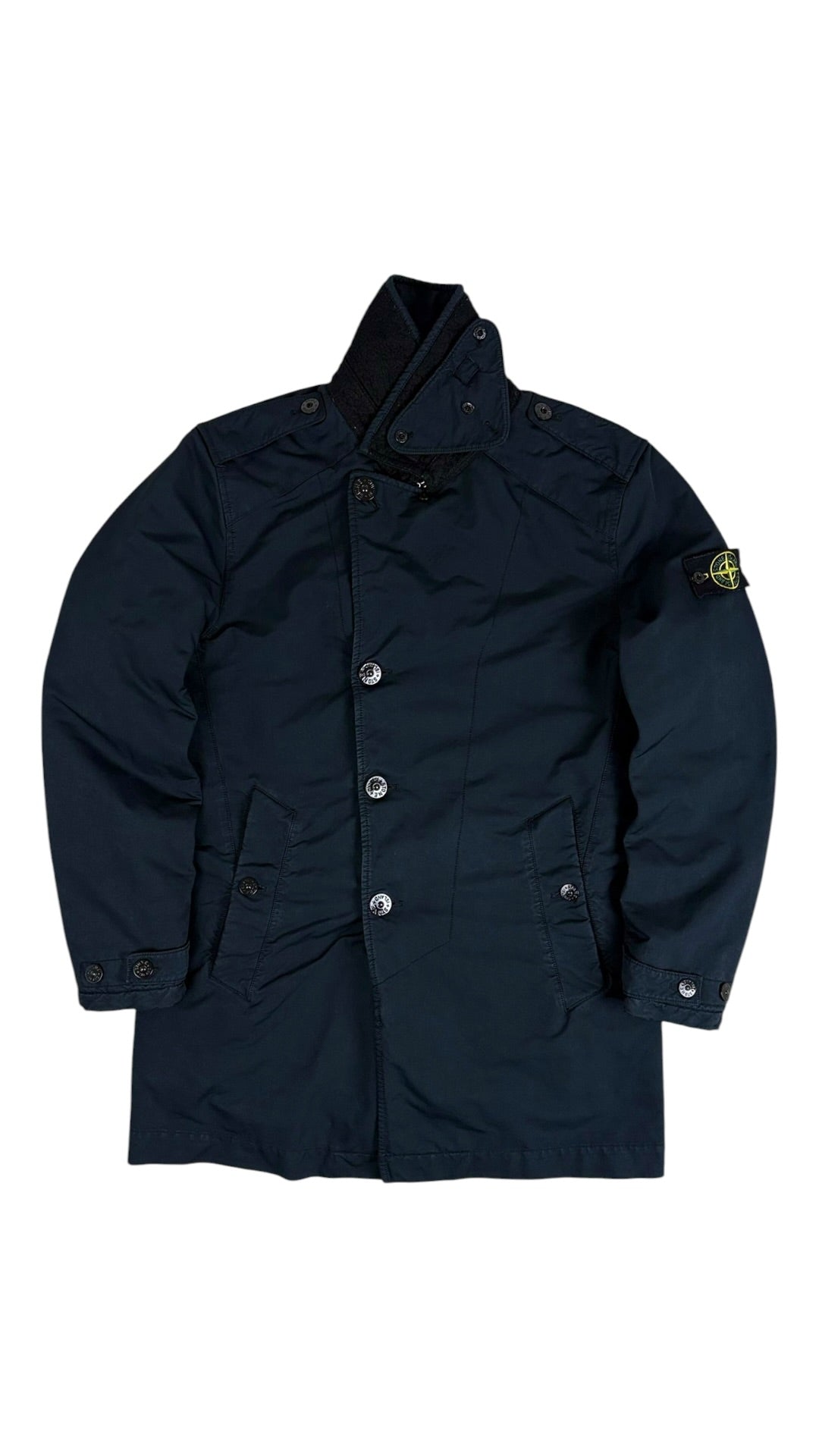 Trench Coat Stone Island marine taille L - Vue de face