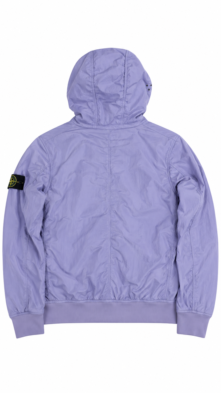 Veste à Capuche Stone Island Junior lilas, vue de dos — vue 2